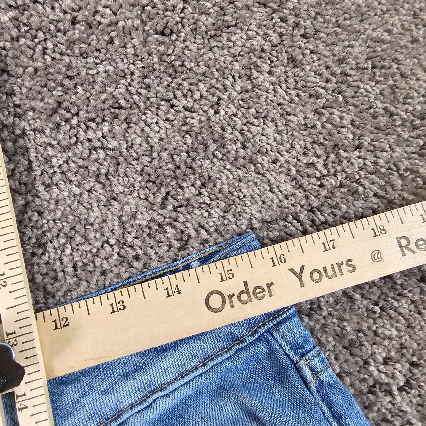 Vintage VINTAGE Aéropostale Jeans Wide Leg **Women’s 12R** Distressed Button Fly Denim 30x30 Light Blue 90s Size 34" / US 12 / IT 48 - 5 Thumbnail