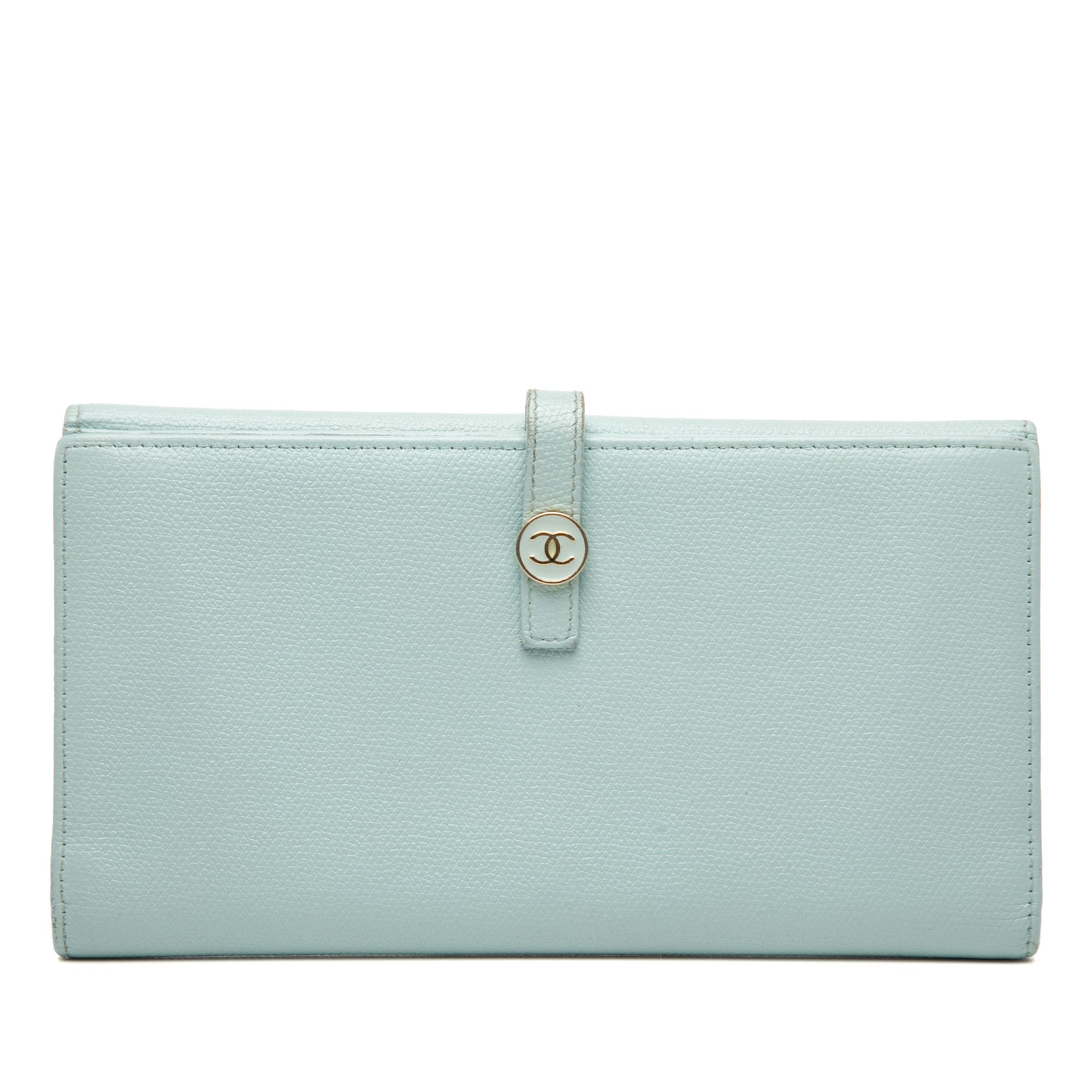 Chanel Chanel Leather Coco Button Long Wallet Size ONE SIZE - 1 Thumbnail
