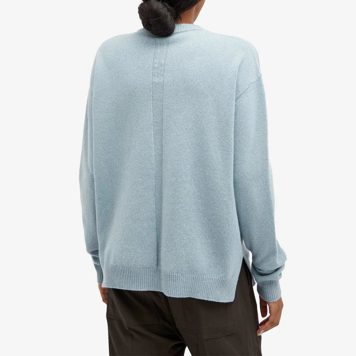 Rick Owens o1y0126 Crewneck Sweater in Sky Blue Size S / US 4 / IT 40 - 4 Thumbnail