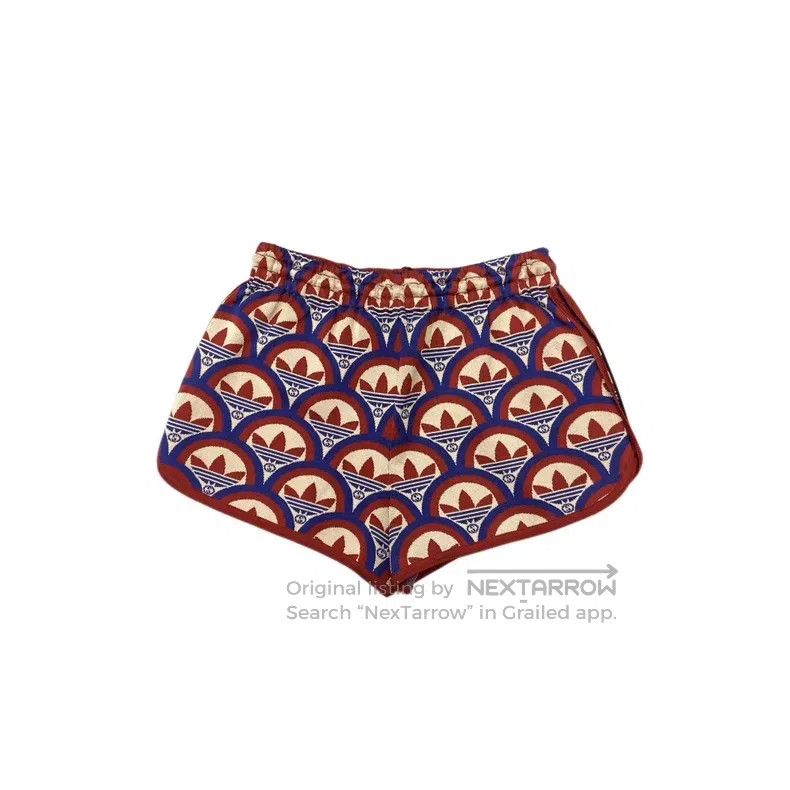Gucci Gucci SizeXS Old Flower Knitted Shorts Size 42" / US 20 - 2 Thumbnail