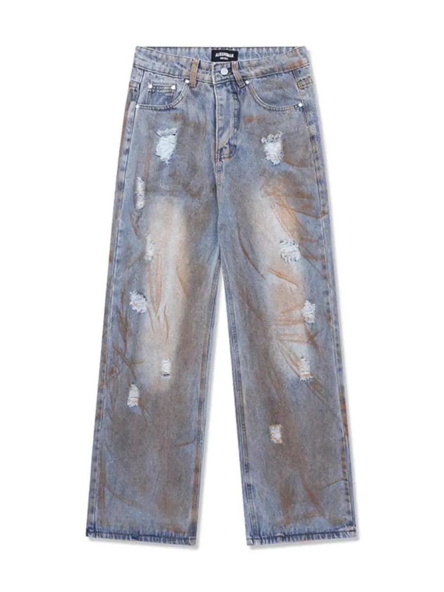 Japanese Brand × Jean High Street Tie-Dye Aged Casual Jeans Size US 32 / EU 48 - 4 Thumbnail