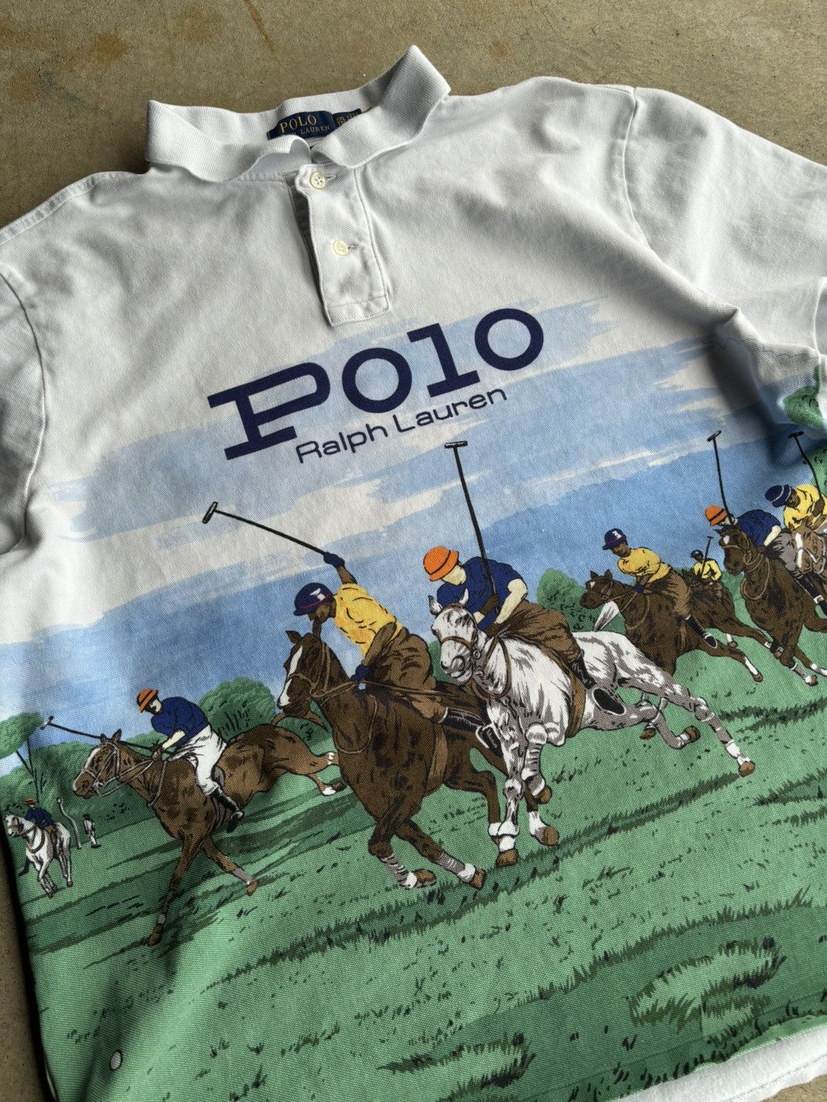 Polo Ralph Lauren Crazy Polo Ralph Lauren Stampede All Over Print Shirt Size US XL / EU 56 / 4 - 3 Thumbnail