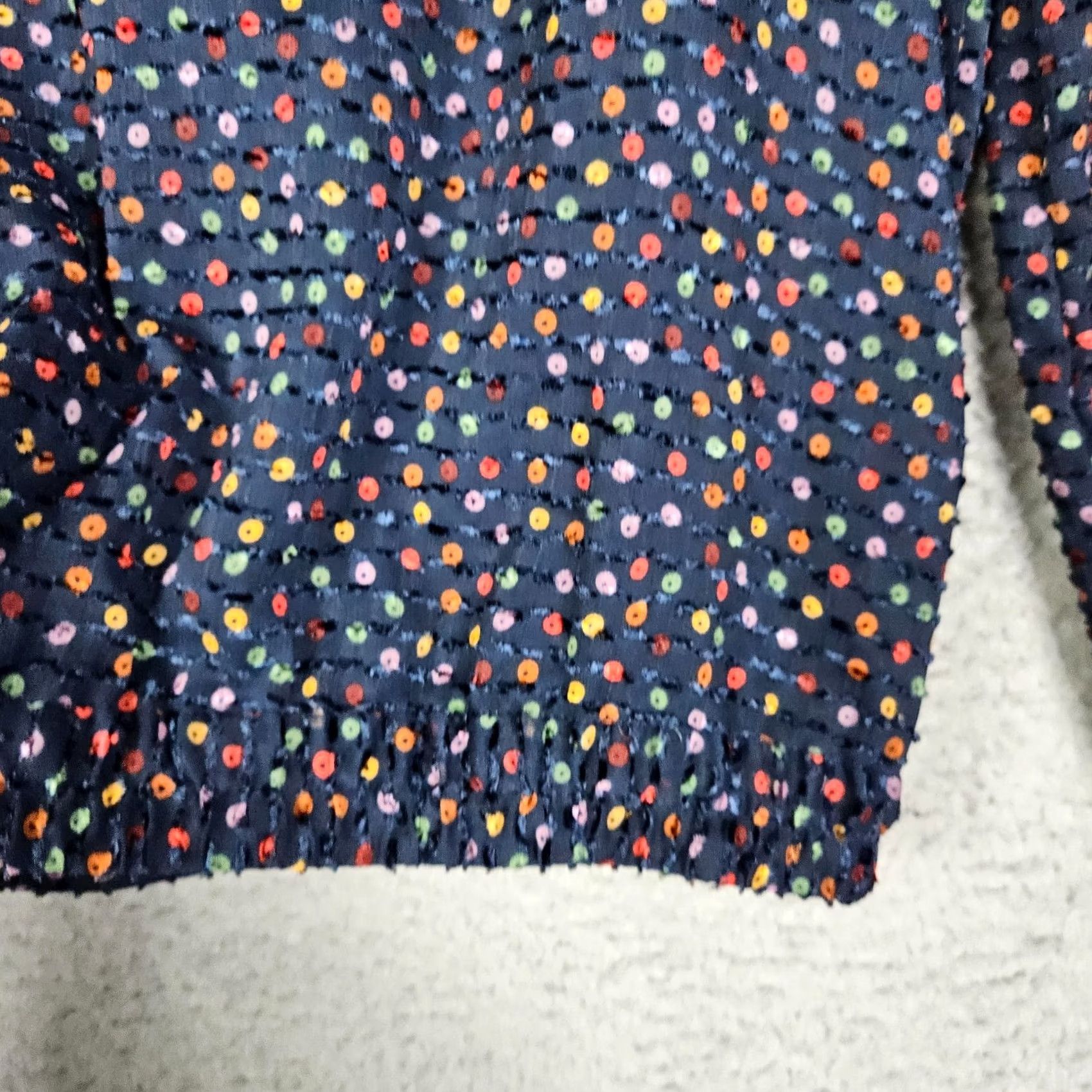 Madewell Madewell Blouse V-Neck Long Sleeve Polka Dot Size M Multicolor Women's Shirt Regular Size M / US 6-8 / IT 42-44 - 6 Thumbnail