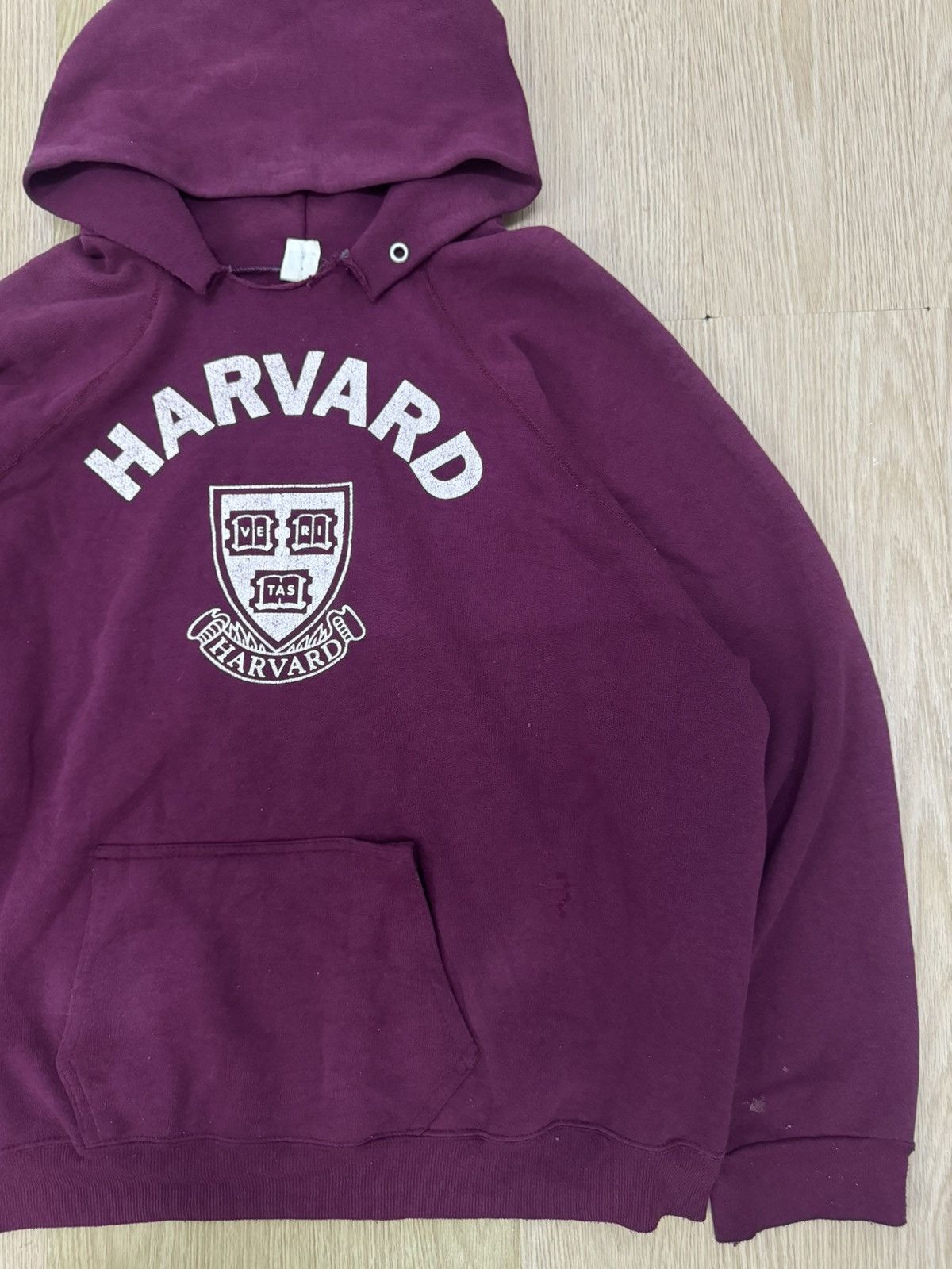 Vintage Vintage 90’s University Of Harvard Pullover hoodie Size US L / EU 52-54 / 3 - 2 Thumbnail