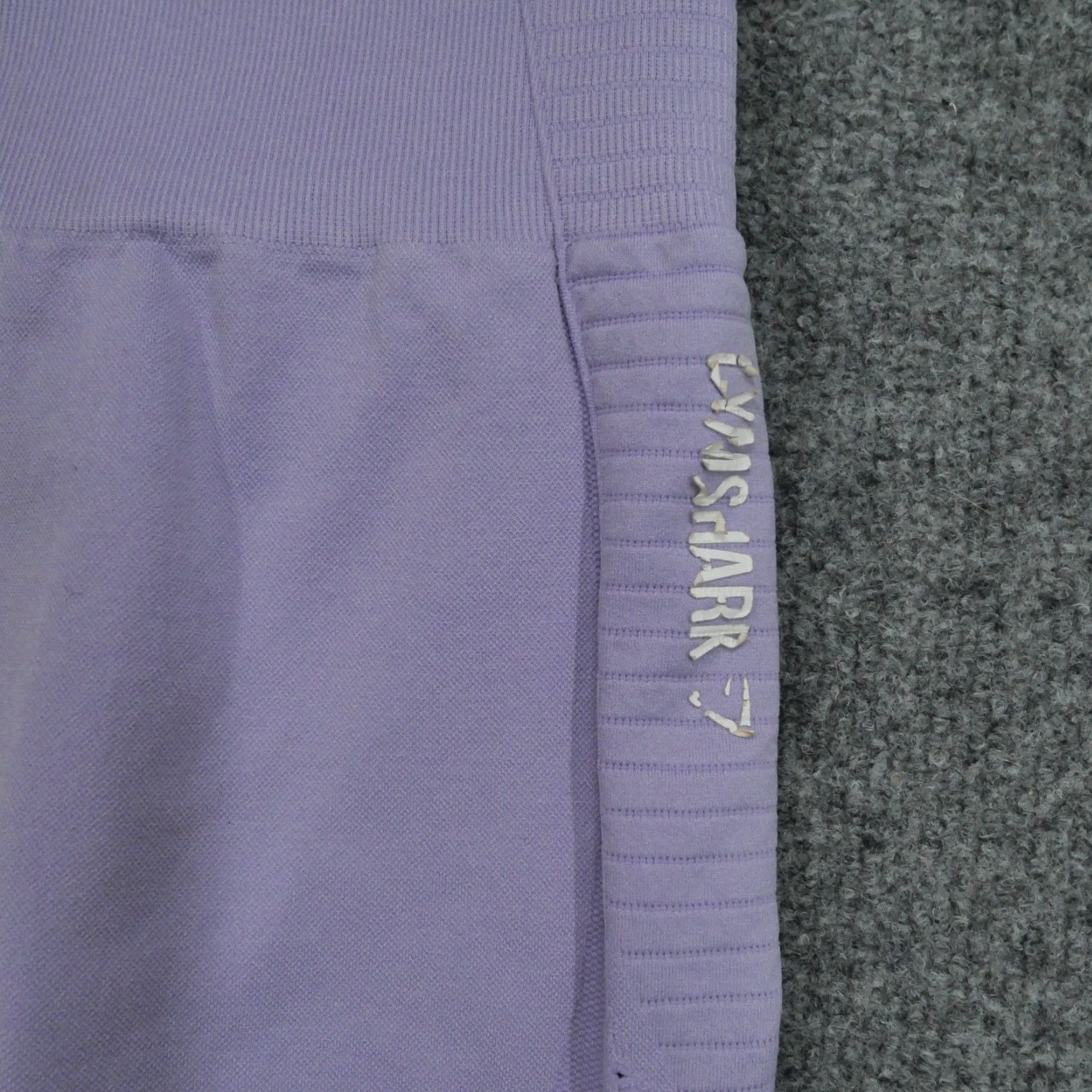 Gymshark GymShark Leggings Womens S Purple High Rise Yoga Pants Activewear Casual Size 28" / US 6 / IT 42 - 4 Thumbnail