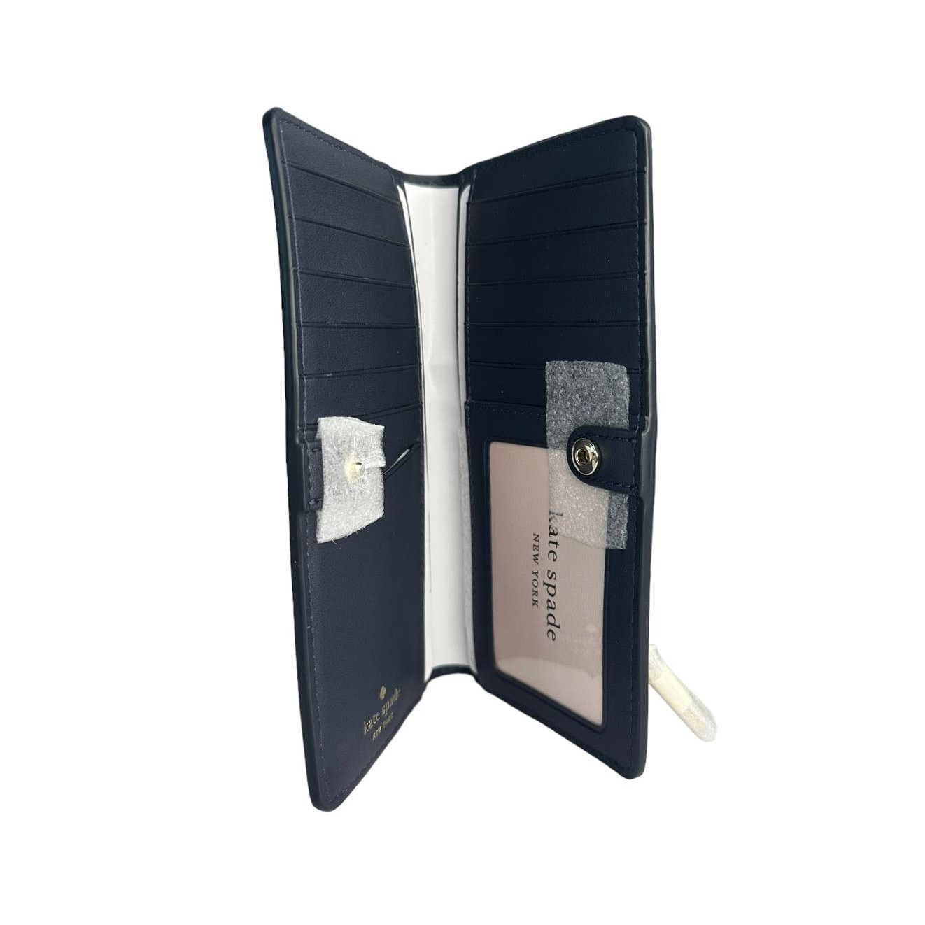 Kate Spade Kate Spade Orchard Toss Apple Print Large Slim Bifold Wallet Size ONE SIZE - 3 Thumbnail