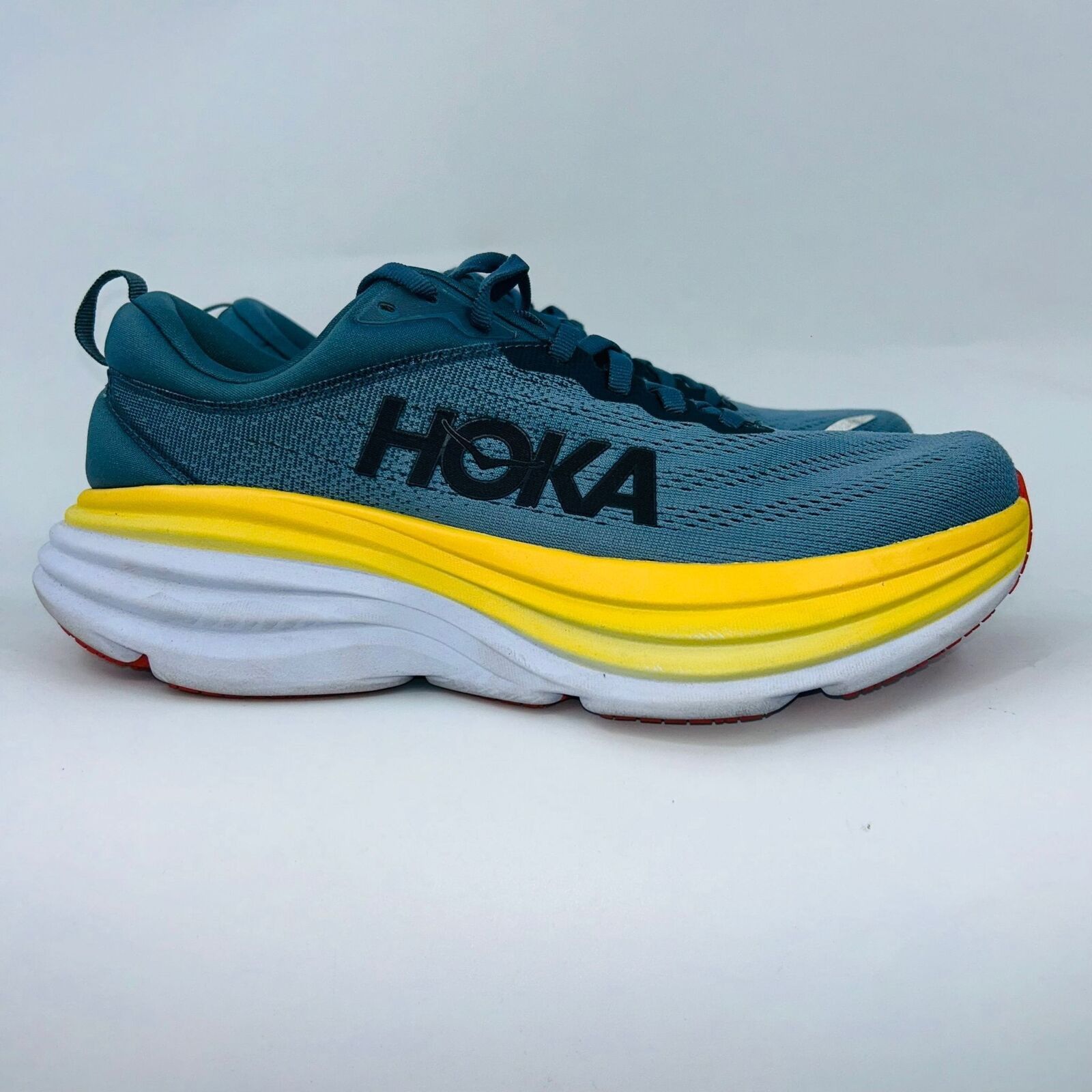 Hoka HOKA MENS BONDI 8 GOBLIN BLUE/MOUNTAIN RUNNING SHOES SZ 9.5D Size US 9.5 / EU 42-43 - 1 Thumbnail