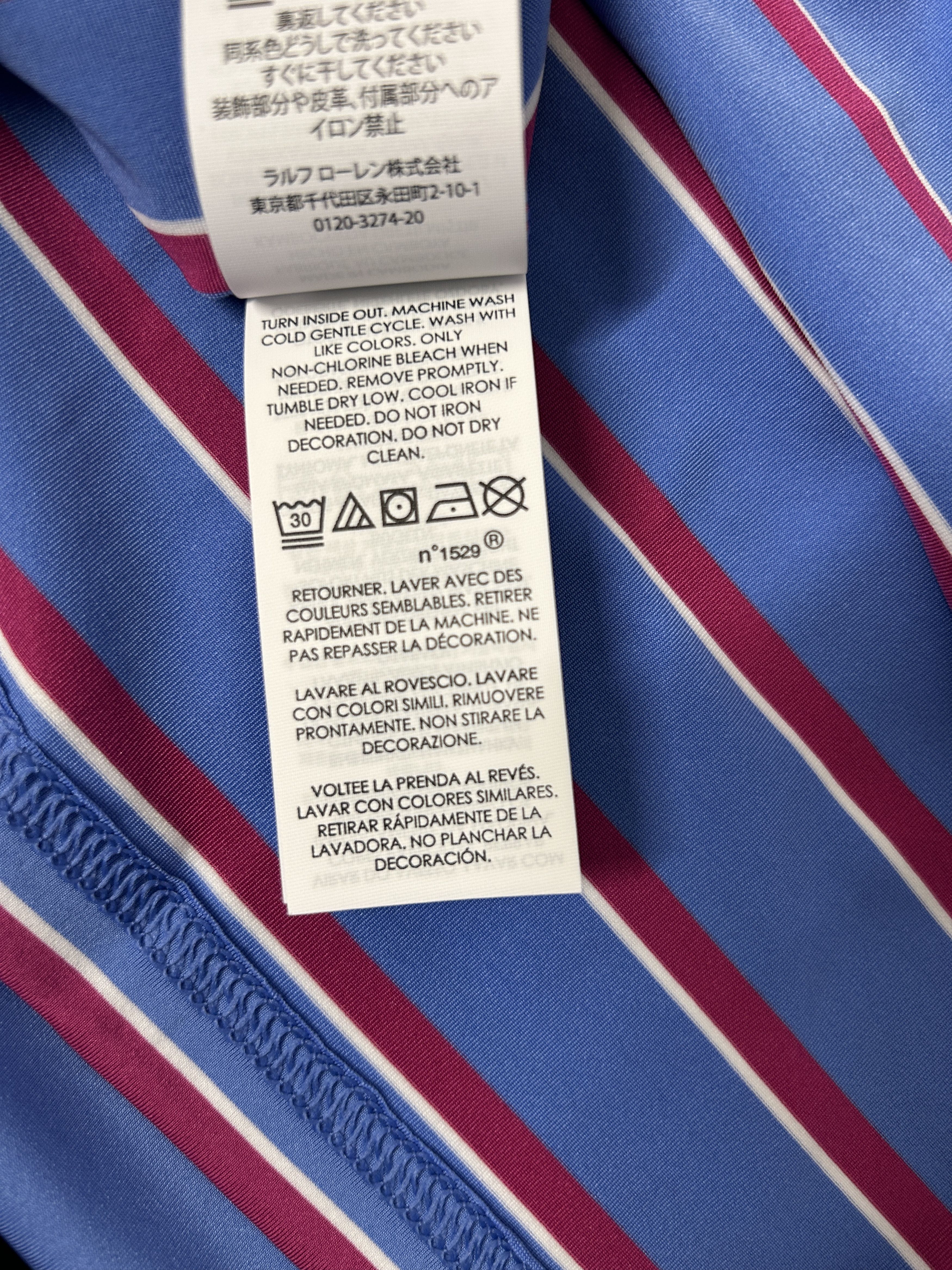 RLX Ralph Lauren × Ralph Lauren Golf Polo Shirt Striped Small Size US S / EU 44-46 / 1 - 8 Thumbnail