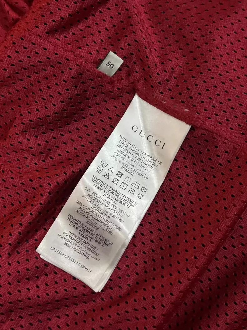 Gucci Gucci Red and blue stitching windbreaker jacket 2503-Nexta Size US M / EU 48-50 / 2 - 7 Thumbnail
