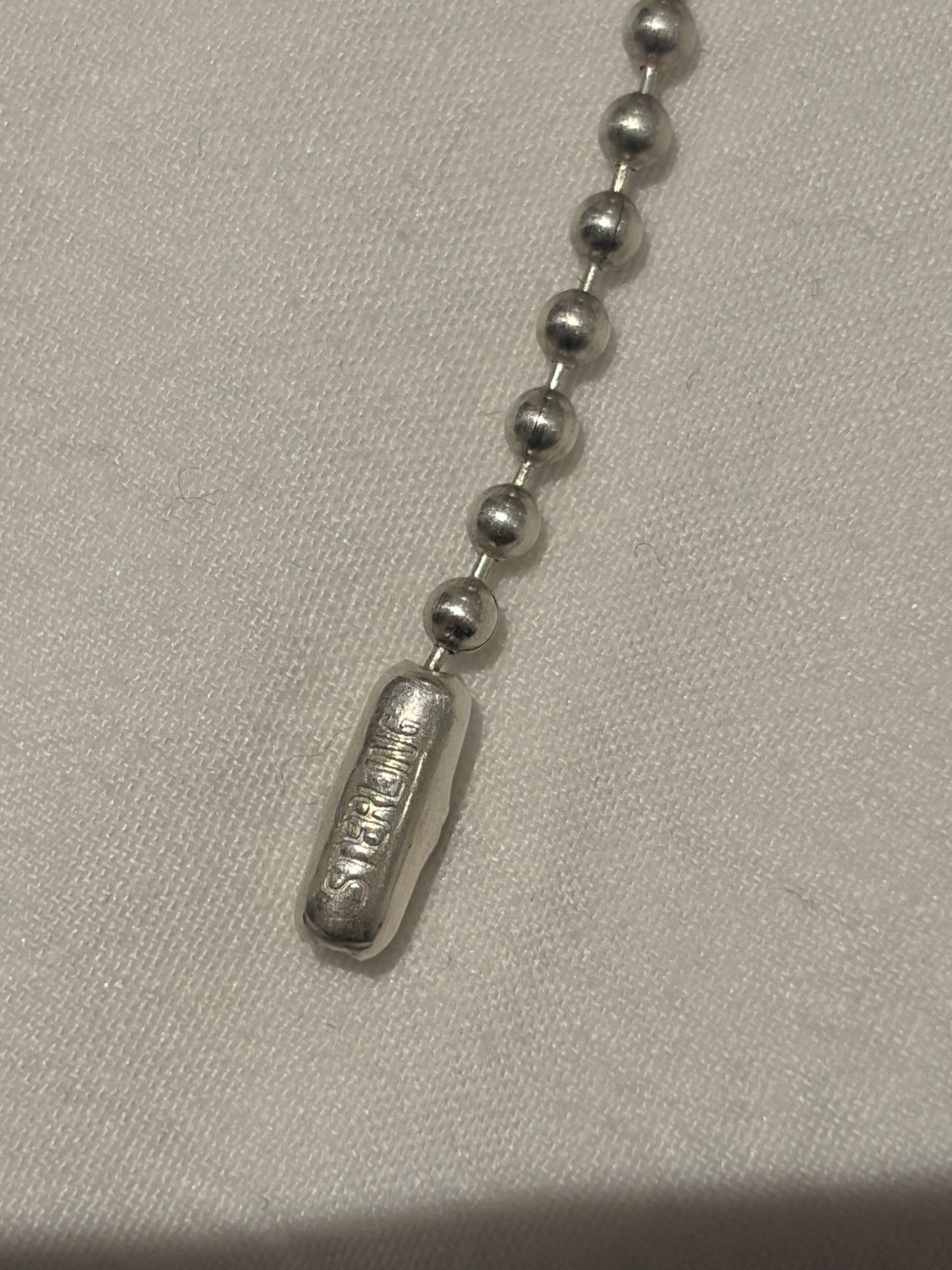 Chrome Hearts CH Ball Chain Necklace Size ONE SIZE - 2 Thumbnail