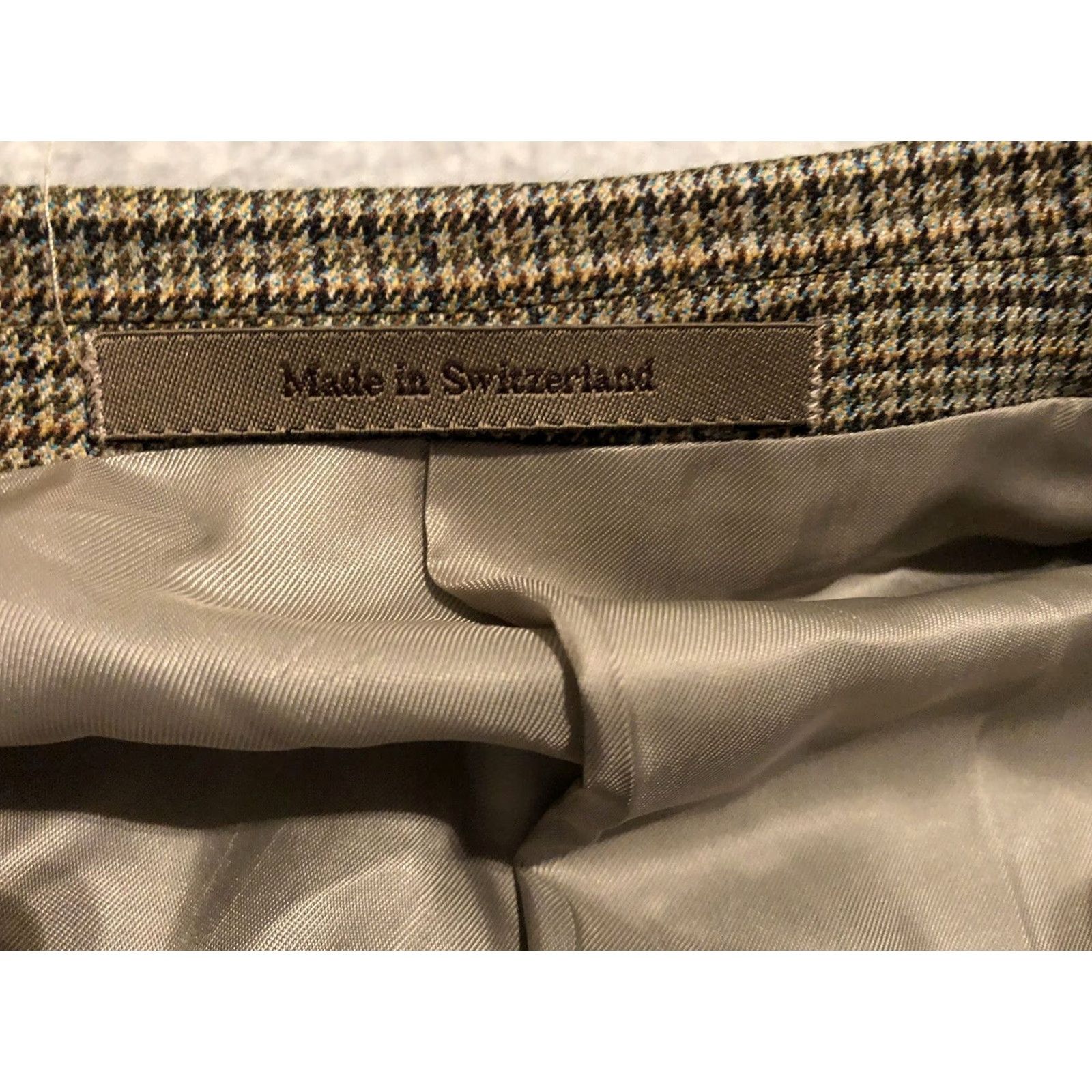 Ermenegildo Zegna Ermenegildo Zegna Blazer Wool Brown 42R Mens Blazer 42R Regular Wool Button Up jacket Coat Trofeo FLAWED Size 42R - 5 Thumbnail