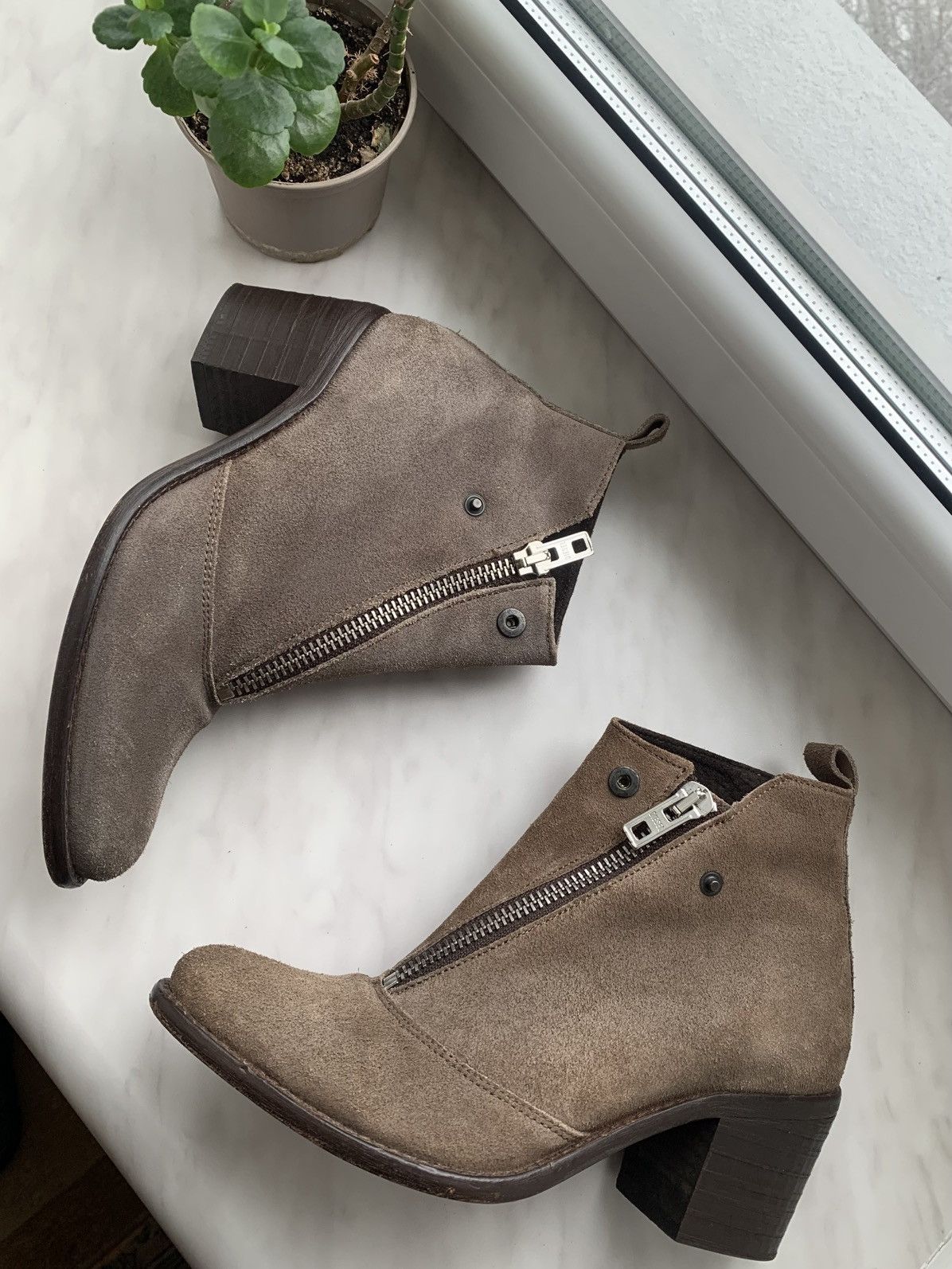 Diesel 🔥DIESEL LEATHER WOMENS BOOTS Size US 10 / IT 40 - 5 Thumbnail