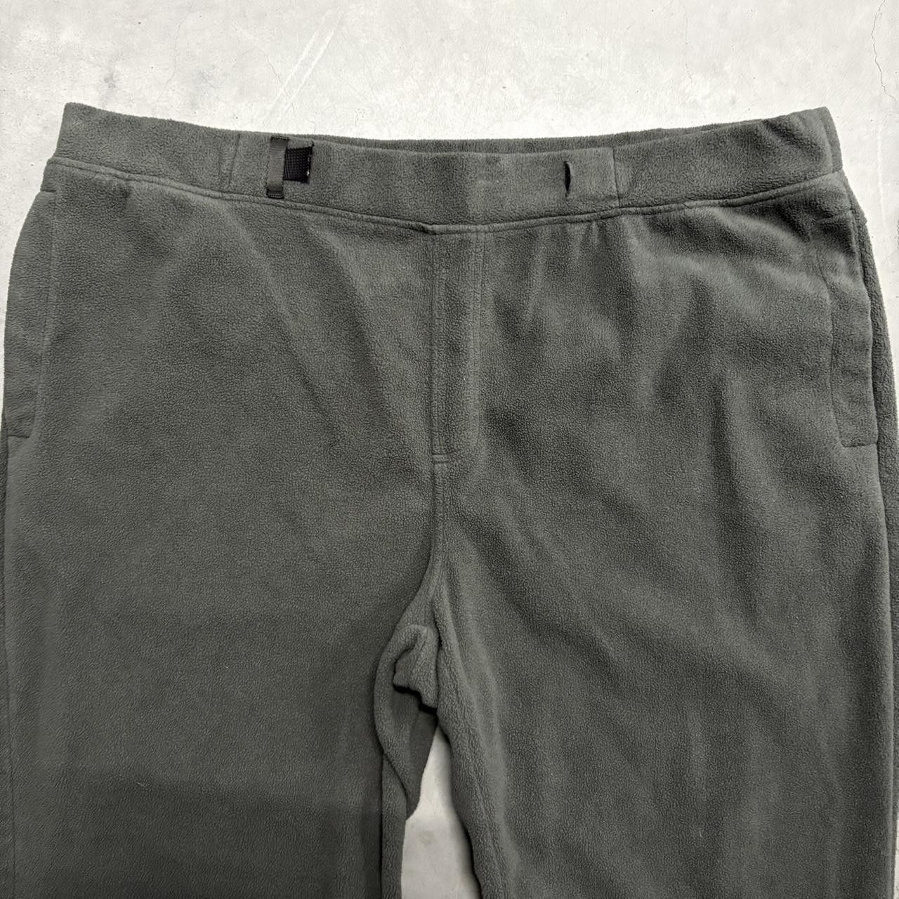Japanese Brand × Vintage Crazy Vintage Y2K/2000s Baggy Blank Grey Sweatpants! Size US 42 / EU 58 - 3 Thumbnail