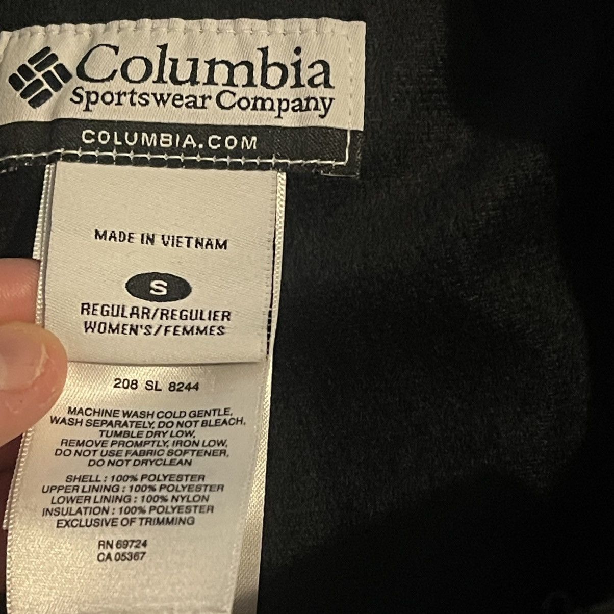 Columbia Columbia Womens Brown Waterproof Insulated Snow Ski Pants S Size 33" - 5 Thumbnail