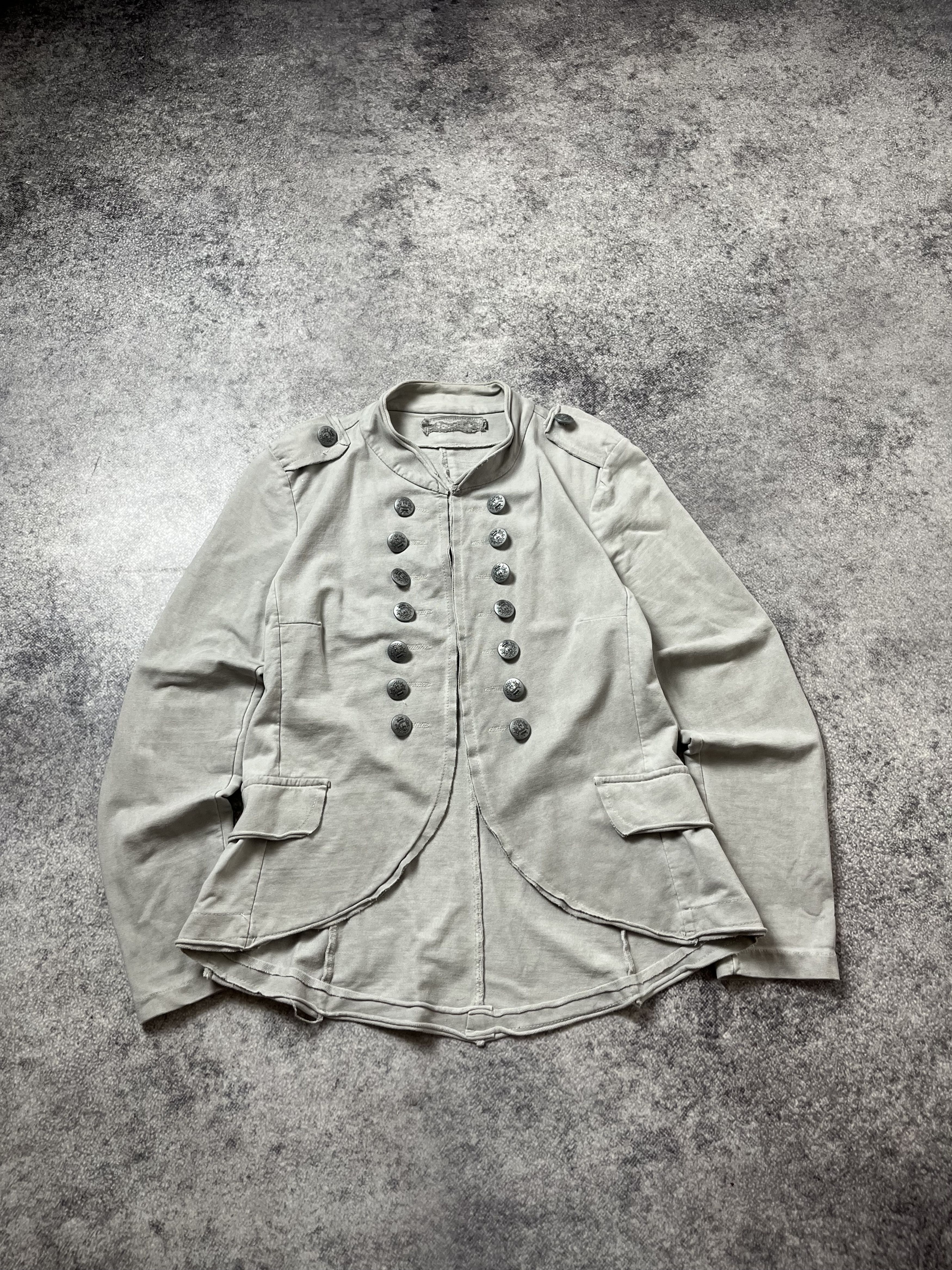 Hedi Slimane 🔥90s Napoleon Military Jacket Japan PPFM Saint Laurent Vibe Size L / US 10 / IT 46 - 2 Thumbnail