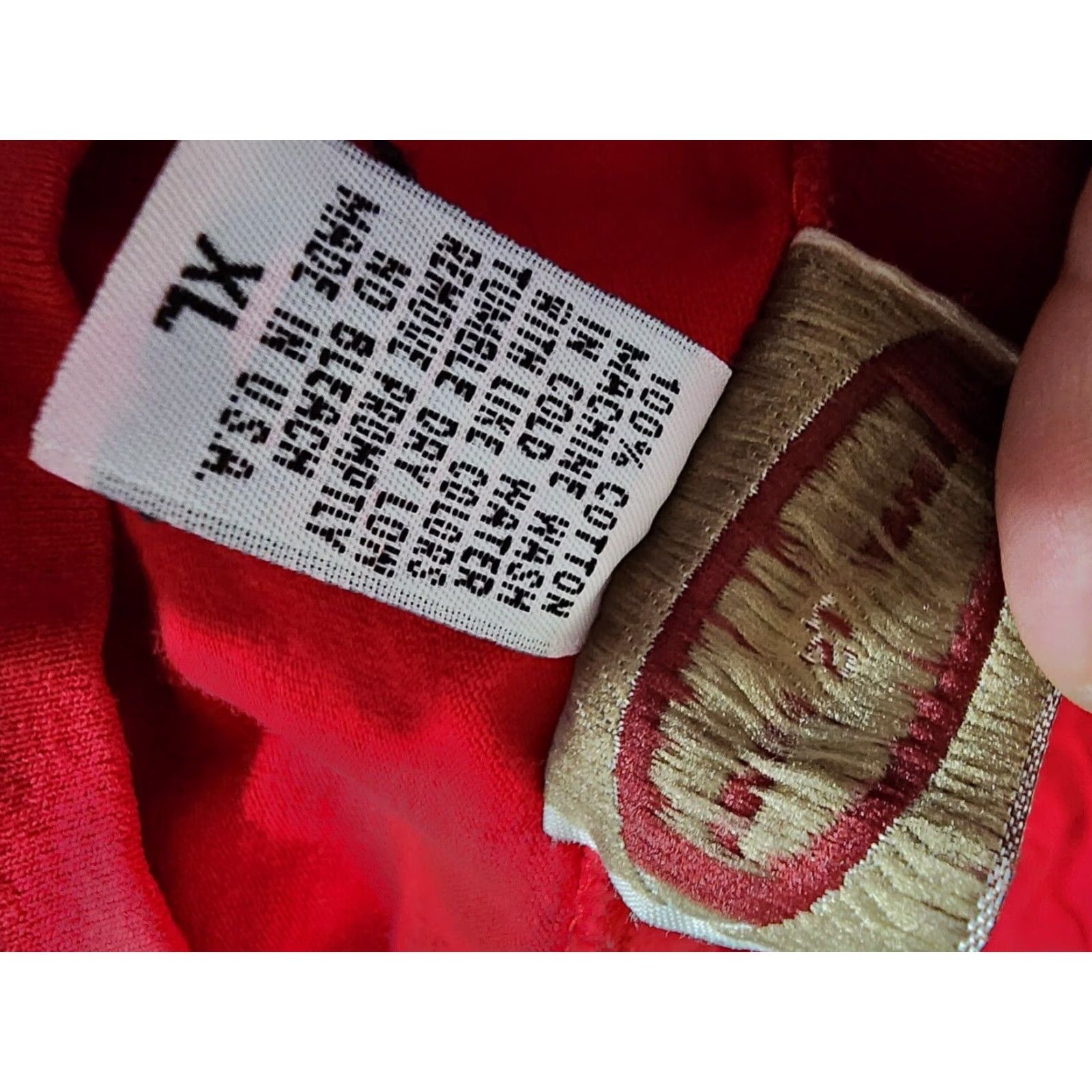 Vintage VINTAGE Silver Dollar City Branson Belle Showboat Embroidered Crew Neck T Shirt - Red, Mens XL, 90s Hipster, Distressed, Short Sleeve Size US XL / EU 56 / 4 - 7 Thumbnail