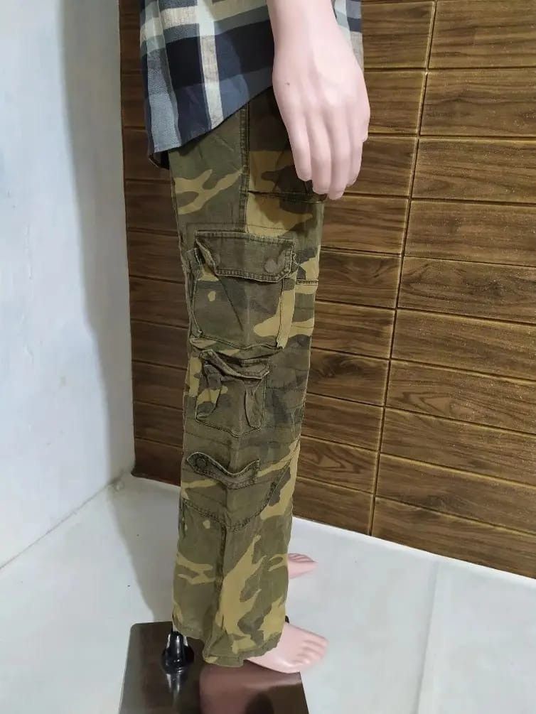 Other Ellabee Cargo Multipocket Tactical Camo straight Pants Size US 31 - 5 Thumbnail