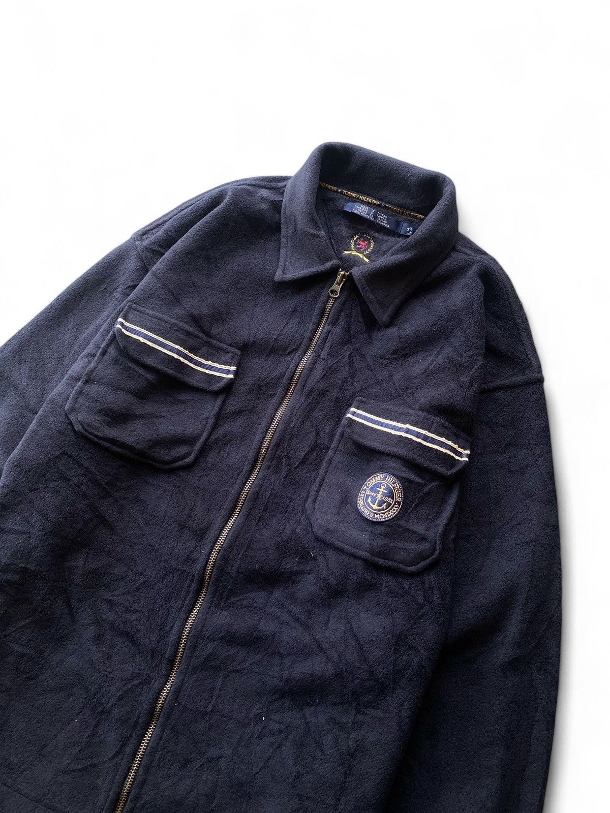 Tommy Hilfiger × Vintage tommy hilfiger fleece outerwear Size US M / EU 48-50 / 2 - 2 Thumbnail