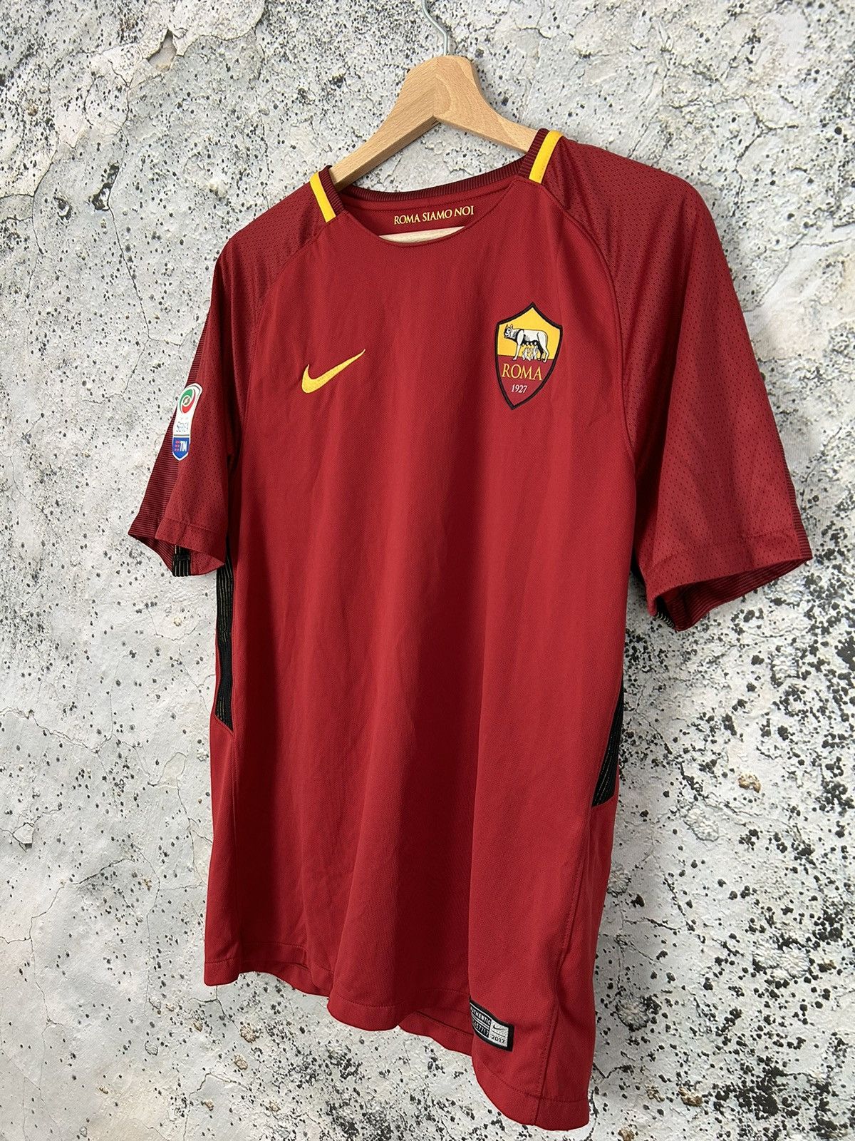 Nike AS Roma El Shaarawy Soccer Jersey Nike Football Rare Size US M / EU 48-50 / 2 - 3 Thumbnail
