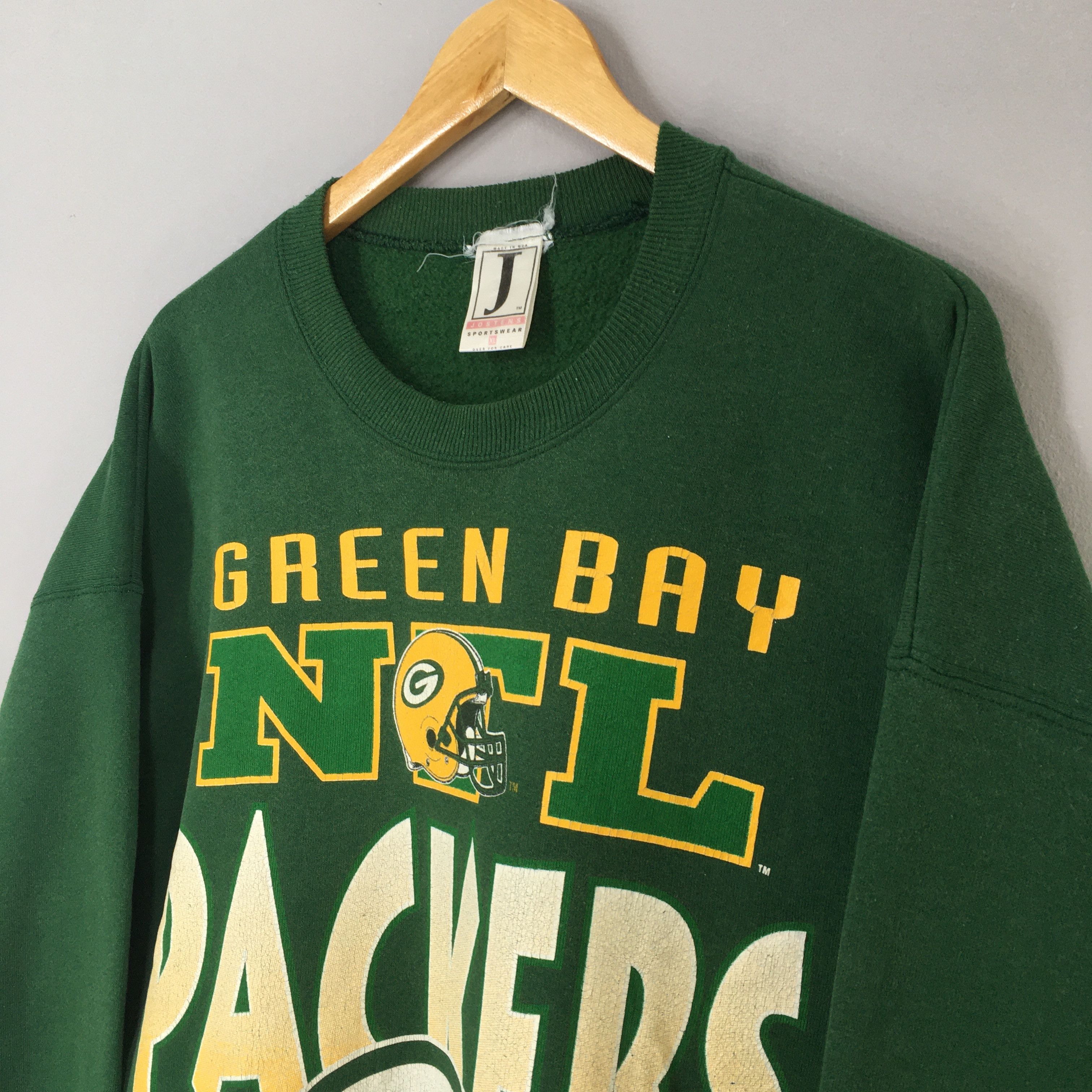 NFL Vintage 90s Green Bay Packers NFL Sweater XLarge Size US XL / EU 56 / 4 - 5 Thumbnail