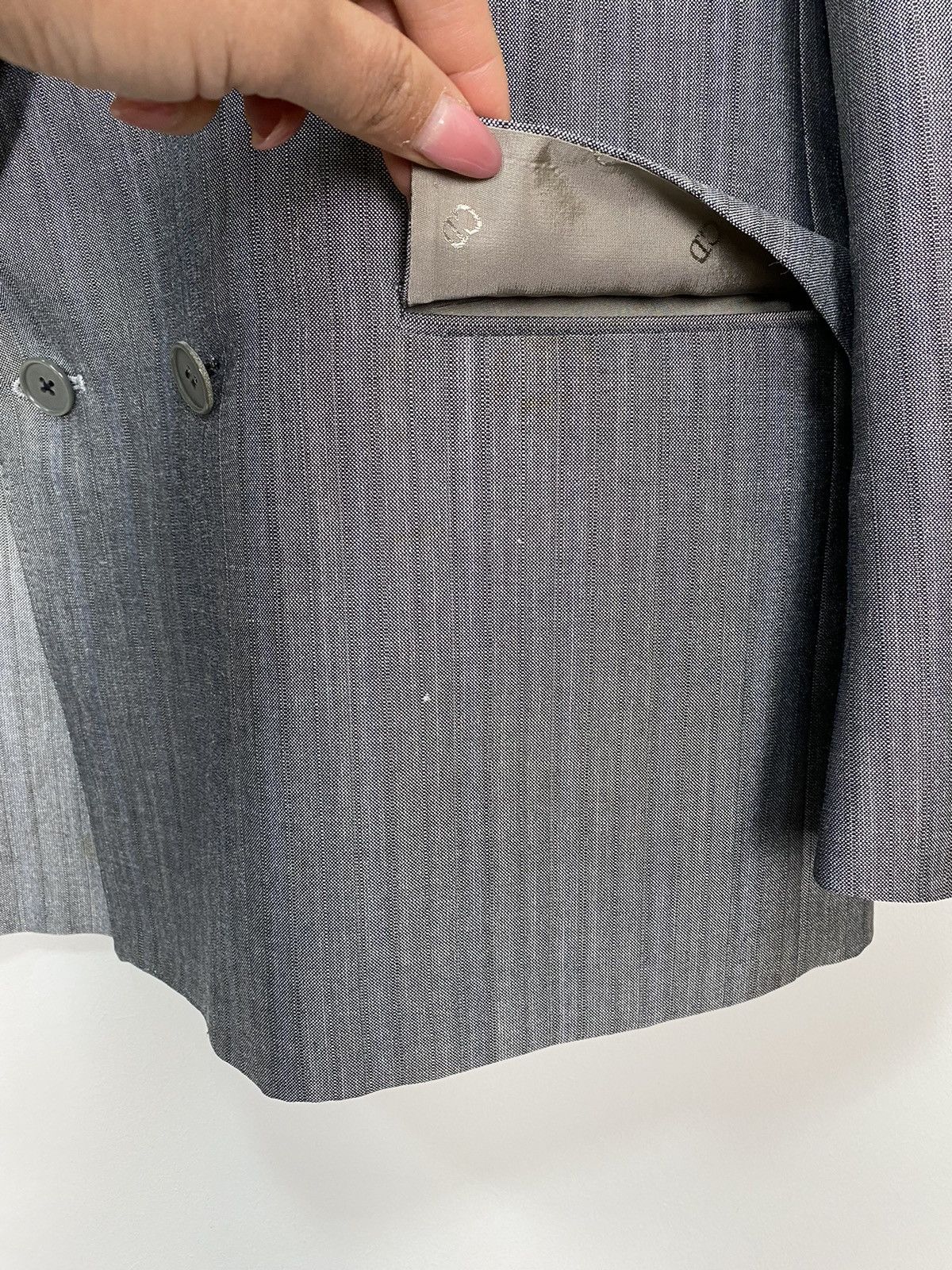 Christian Dior Monsieur Vintage Christian Dior Monsieur Wool Silk Jacket Size L-XL Size US XL / EU 56 / 4 - 5 Thumbnail