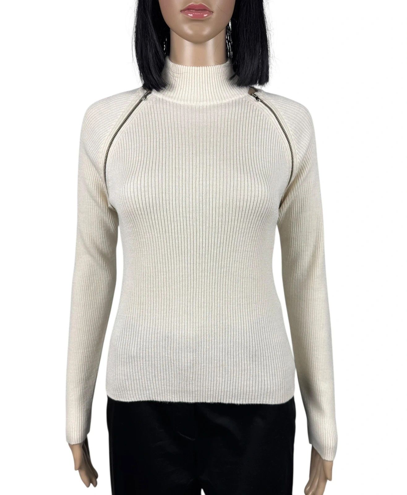 Dolce & Gabbana Dolce & Gabbana Vintage Ribbed Knit Jumper Viscose Wool Size M / US 6-8 / IT 42-44 - 3 Thumbnail