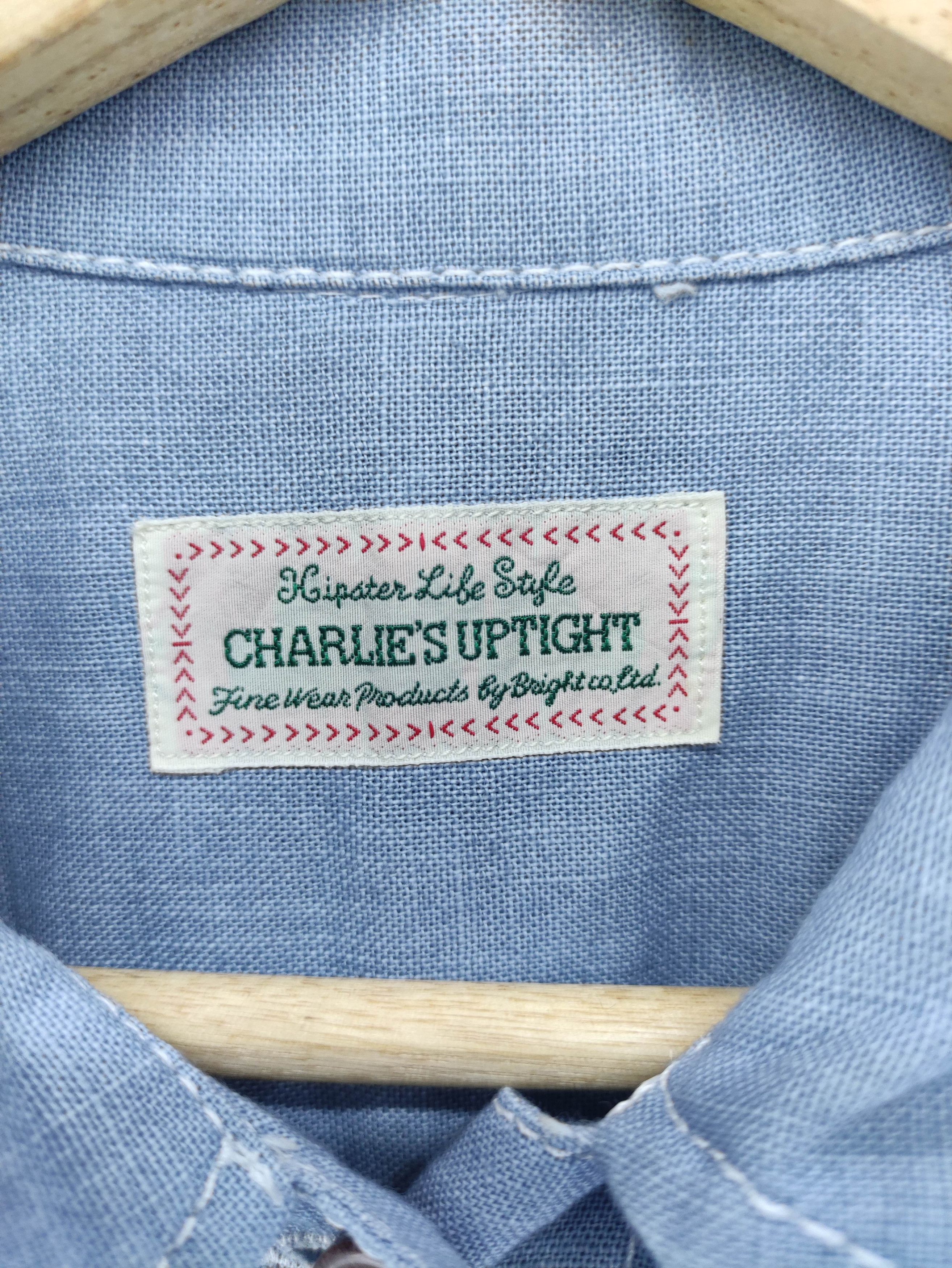Vintage Vintage Charlies Uptight Style Chore Button Up Size US M / EU 48-50 / 2 - 5 Thumbnail