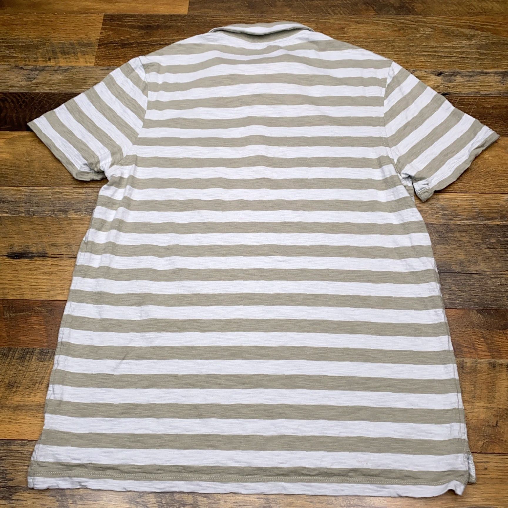 J.Crew J.CREW Polo Shirt Men L Striped Multicolor 100% Cotton Casual Shirt Size US L / EU 52-54 / 3 - 2 Thumbnail