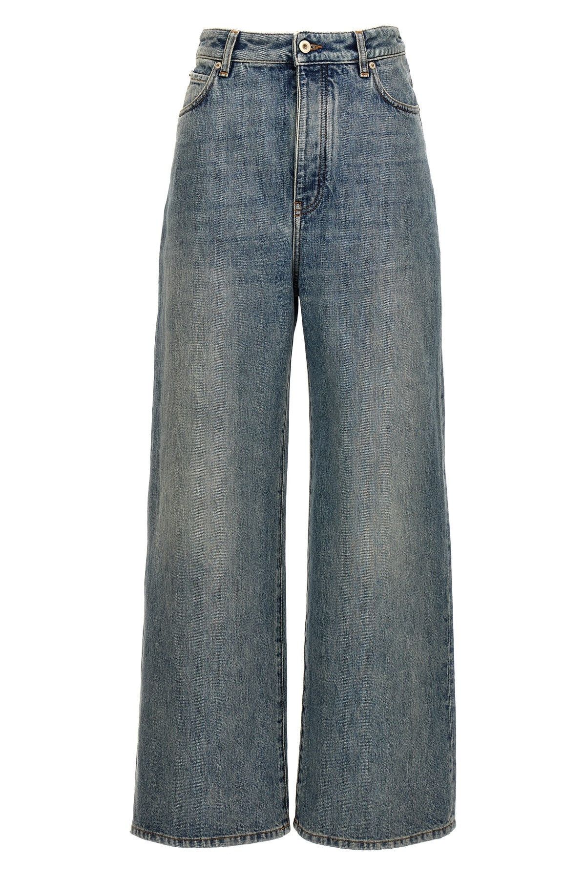 image of Loewe Denim Jeans in Light Blue, Women's (Size 26)