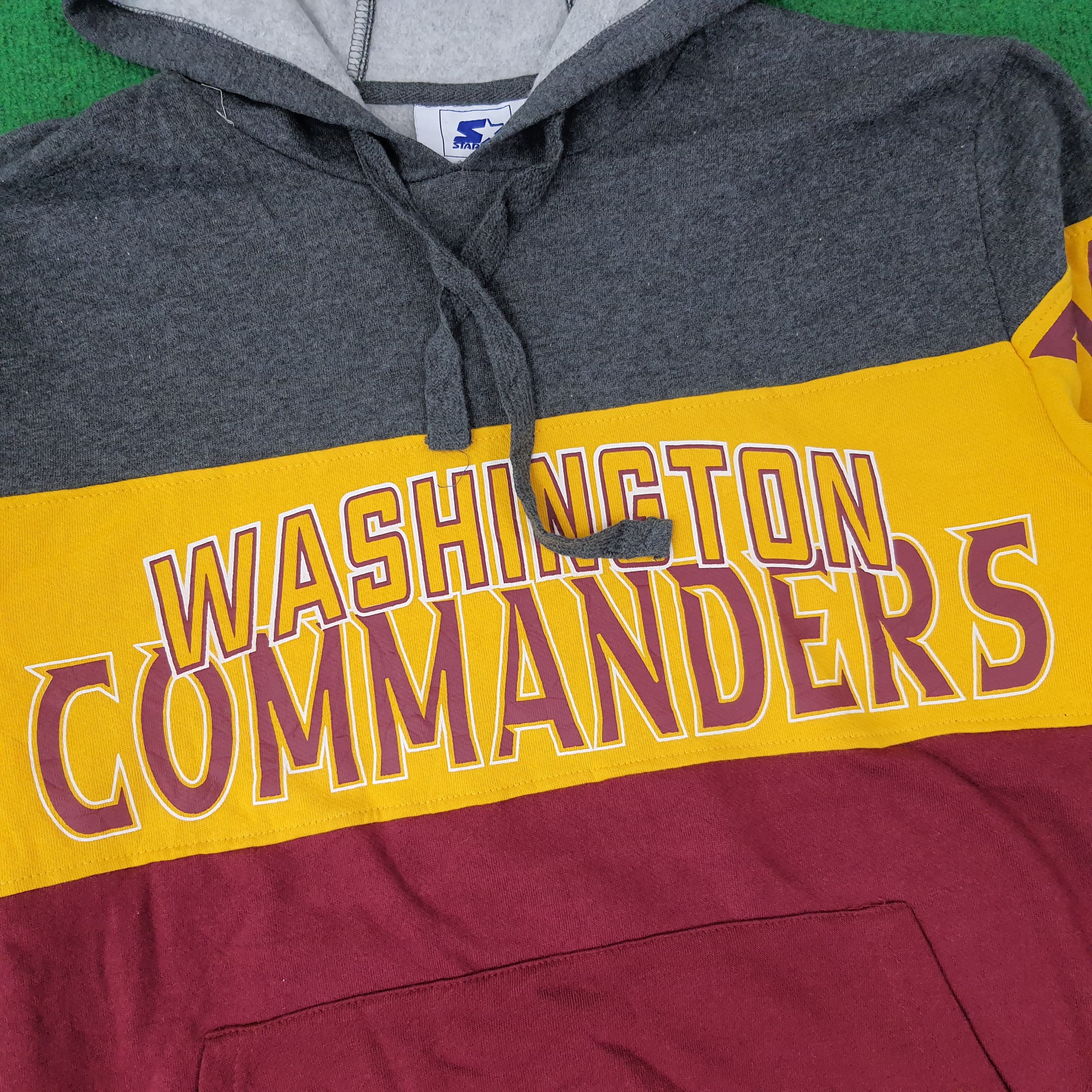 Starter Vintage Washington Commanders Dead Stock Hoodie C262N17 Size US XL / EU 56 / 4 - 2 Thumbnail