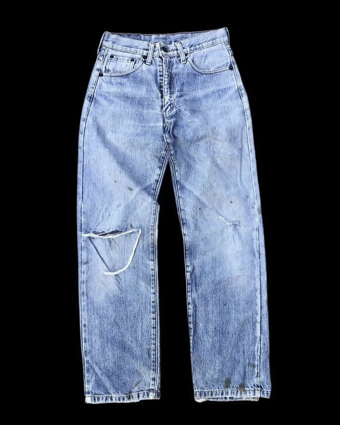 Levi's VINTAGE LEVIS SELVEDGE DISTRESSED DENIM Size US 26 / EU 42 - 1 Thumbnail