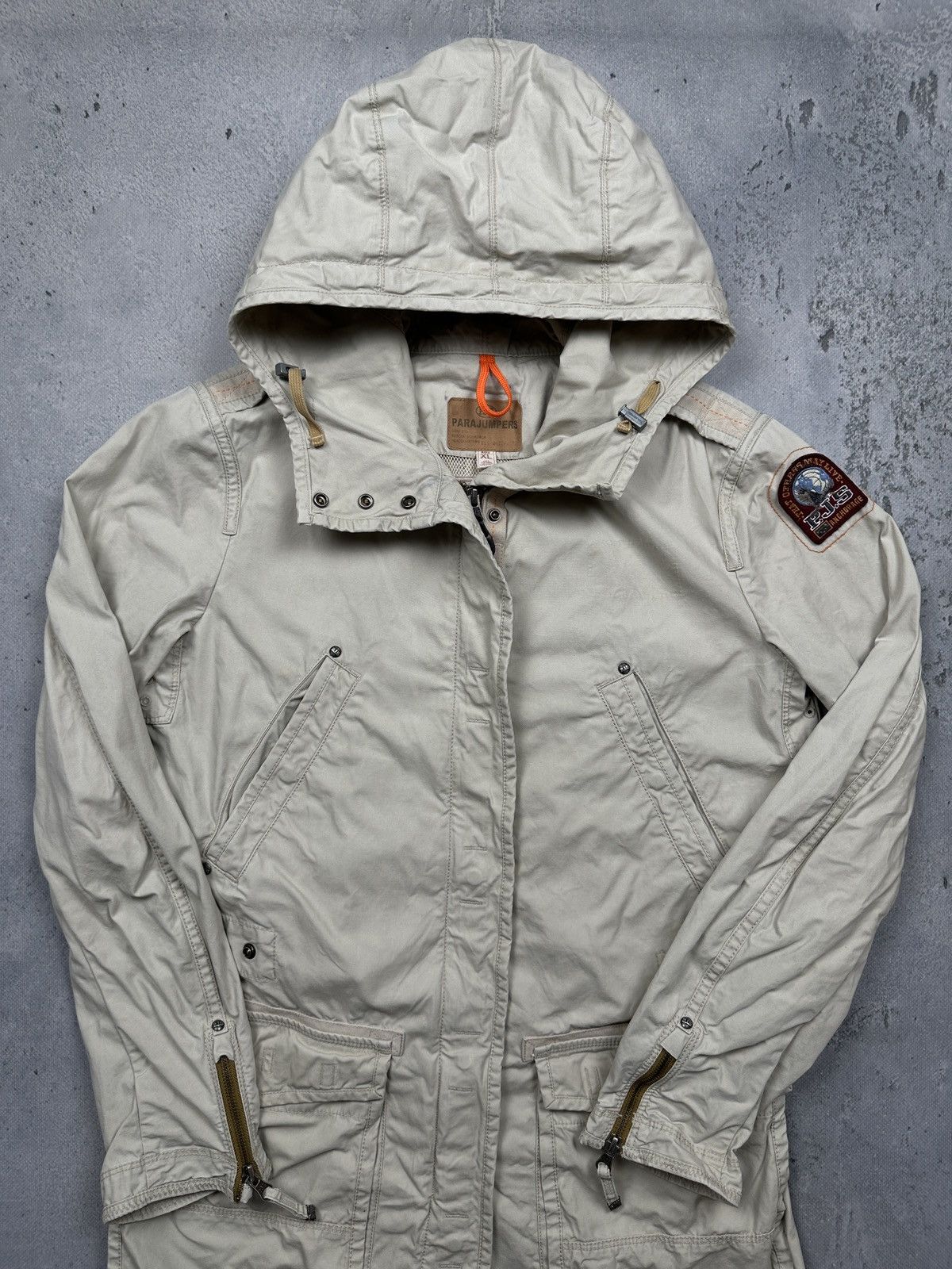 Parajumpers Parajumpers Lux Women's Trench Jacket Vintage Coat Size S Size XL / US 12-14 / IT 48-50 - 18 Thumbnail