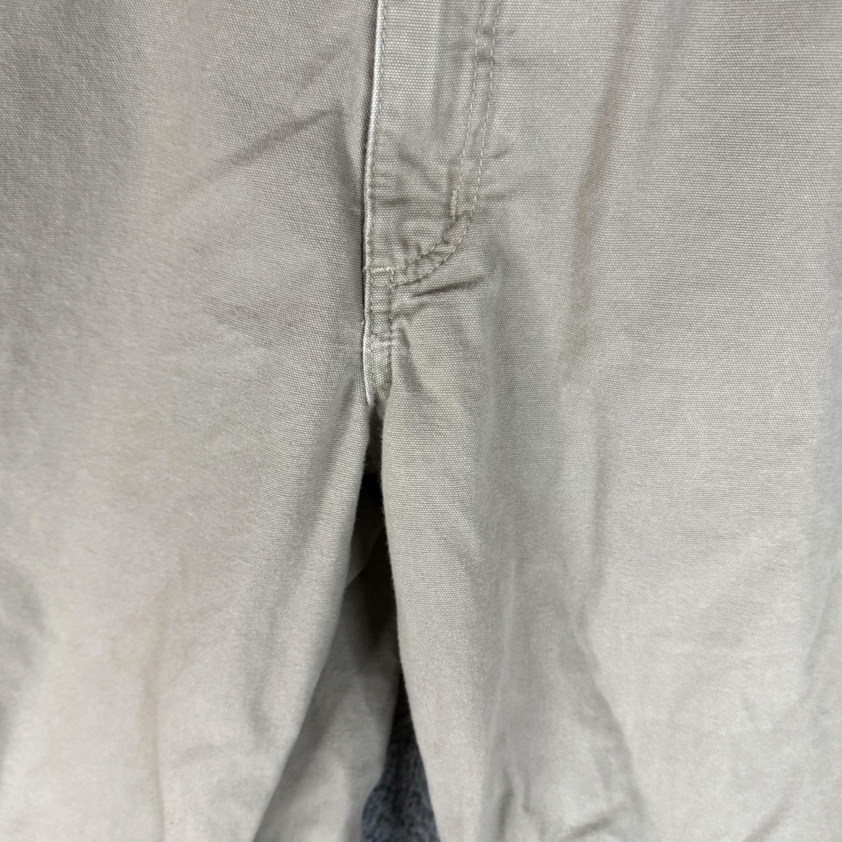 Carhartt Carhartt Pants Mens 38x32 Khaki Canvas Work Dungaree Relaxed Fit Utility B299 Pants Size US 38 / EU 54 - 5 Thumbnail
