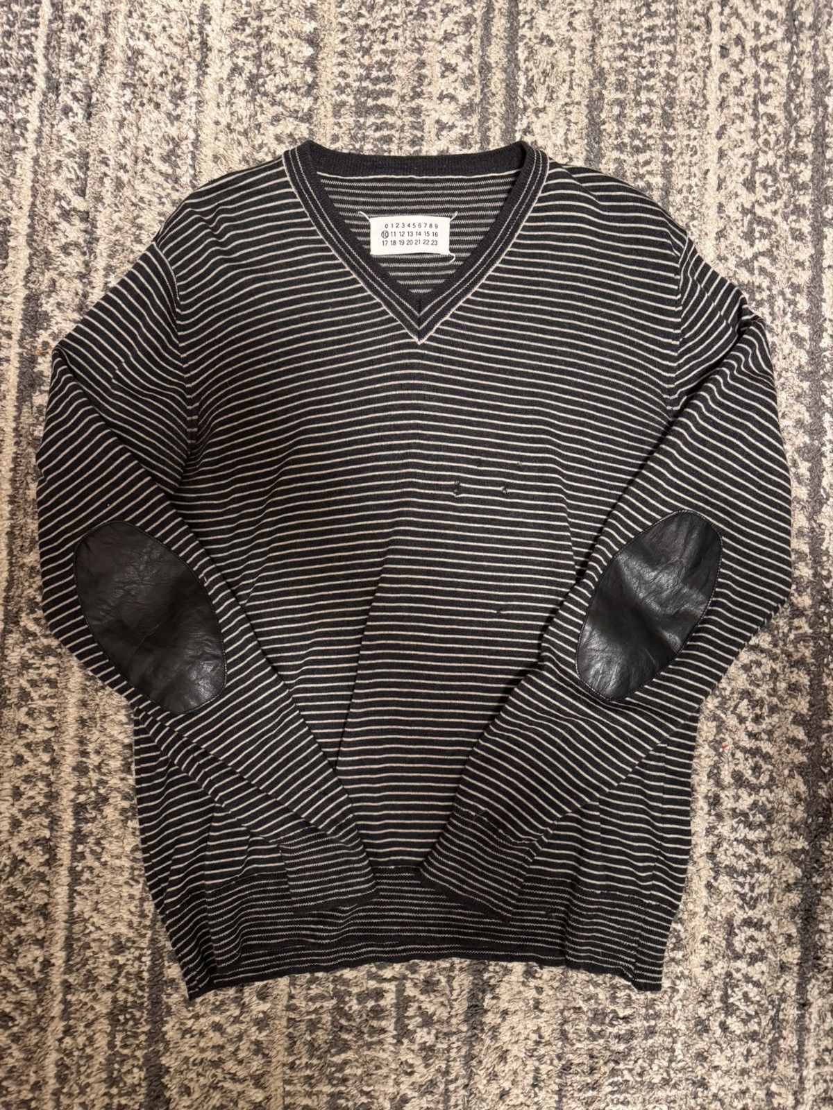 Maison Margiela MAISON MARGIELA AW06 Lightning Bolt Sweater