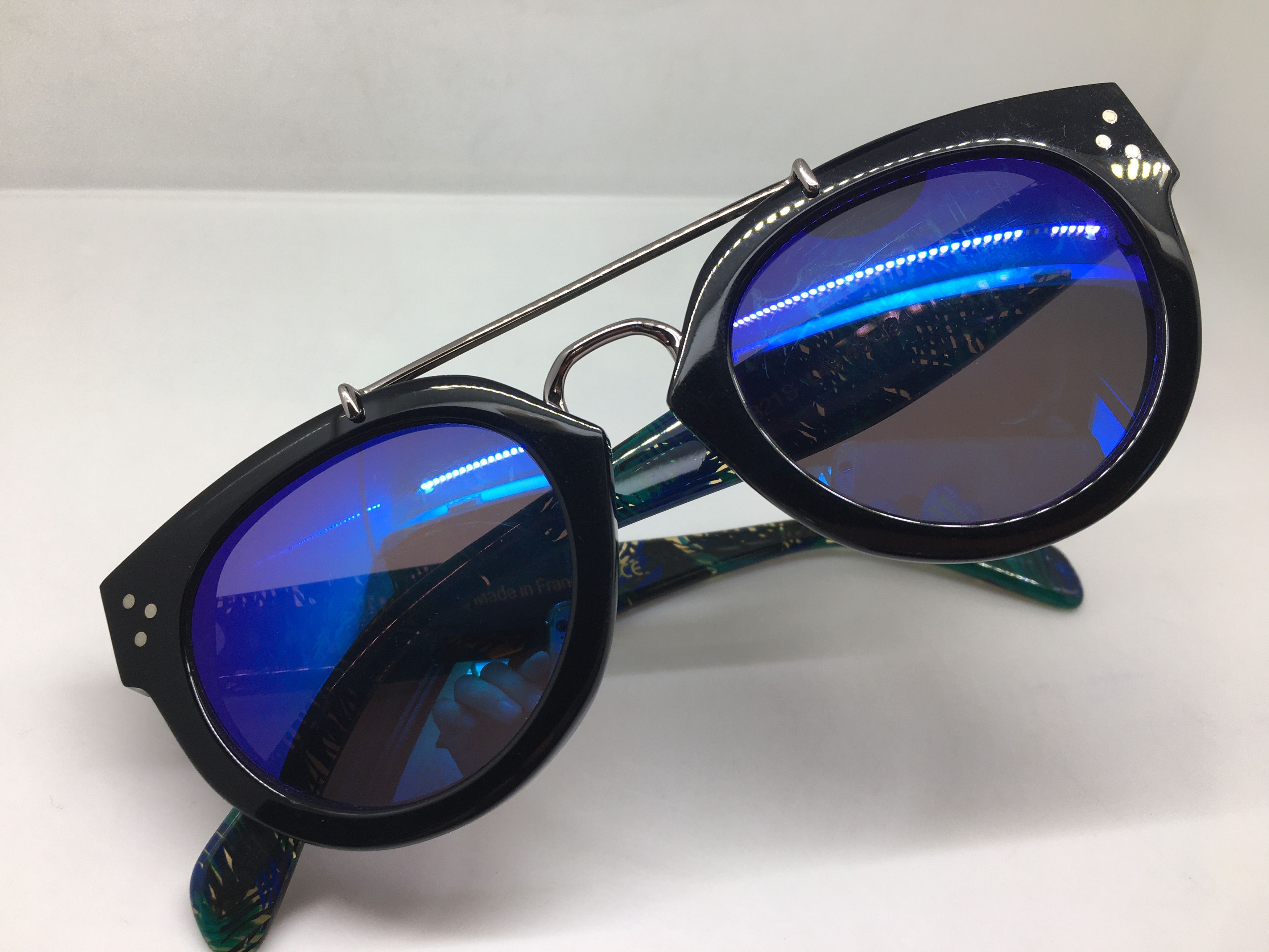 EOS Handmade Acetate Black Sunglasses Frame