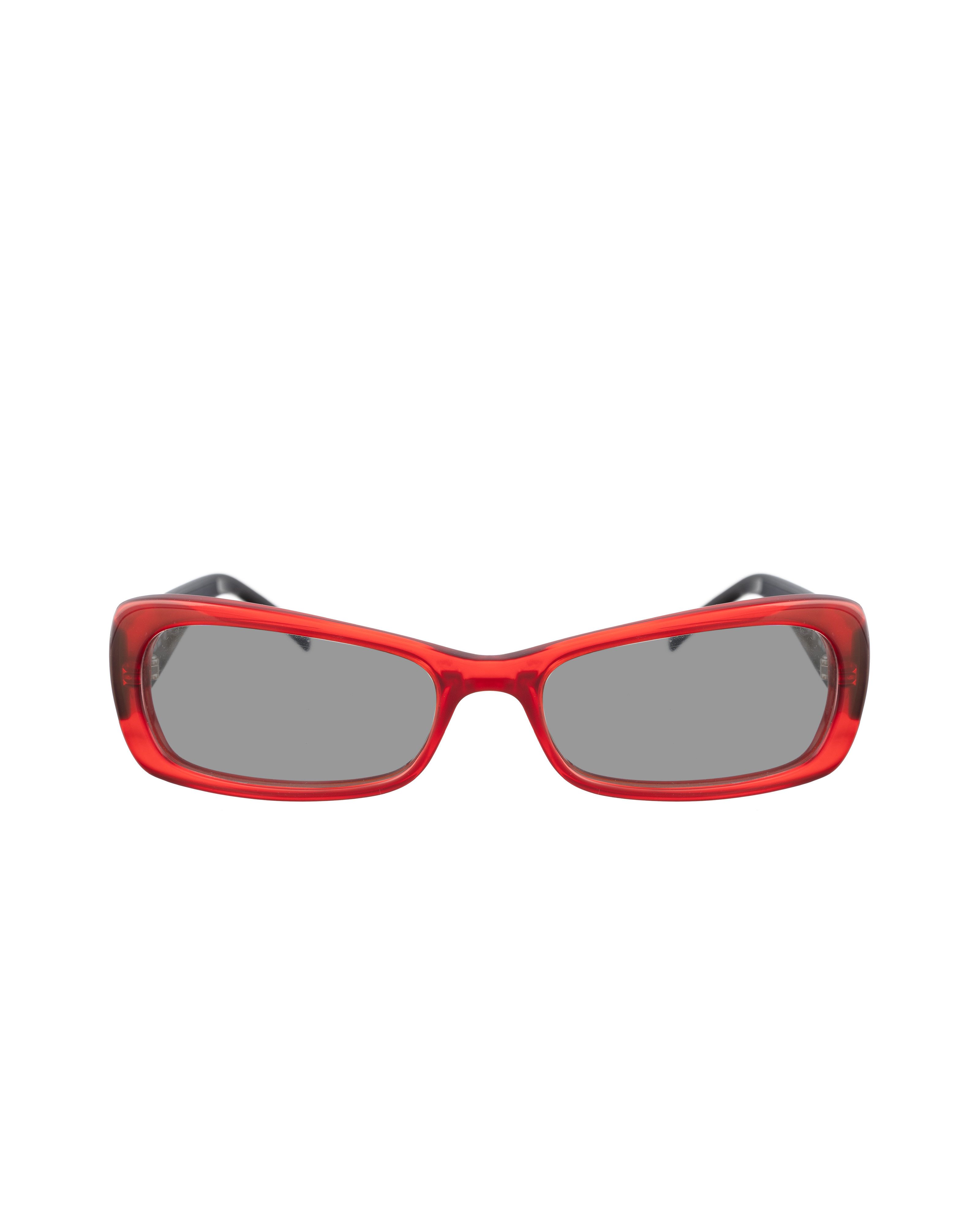 Valentino Valentino 00s Red & Black Cat Eye Sunglasses Size ONE SIZE - 2 Thumbnail