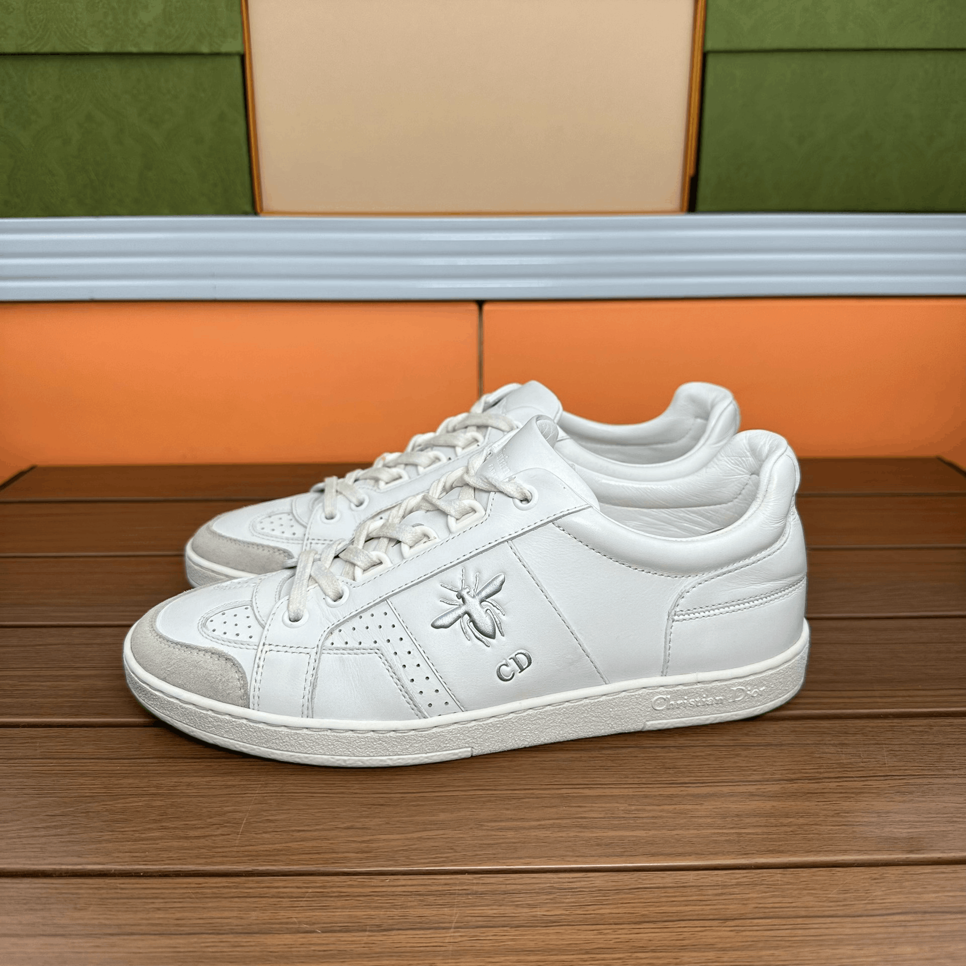 Dior Dior White Lowtop Sneakers 10 Men Size US 10 / EU 43 - 1 Thumbnail