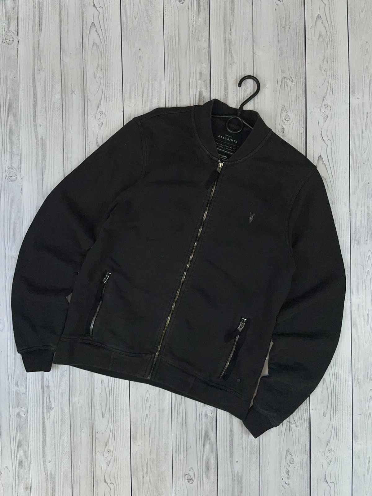 Allsaints Vintage allsaints bomber jacket size M logo washed Size US M / EU 48-50 / 2 - 1 Thumbnail