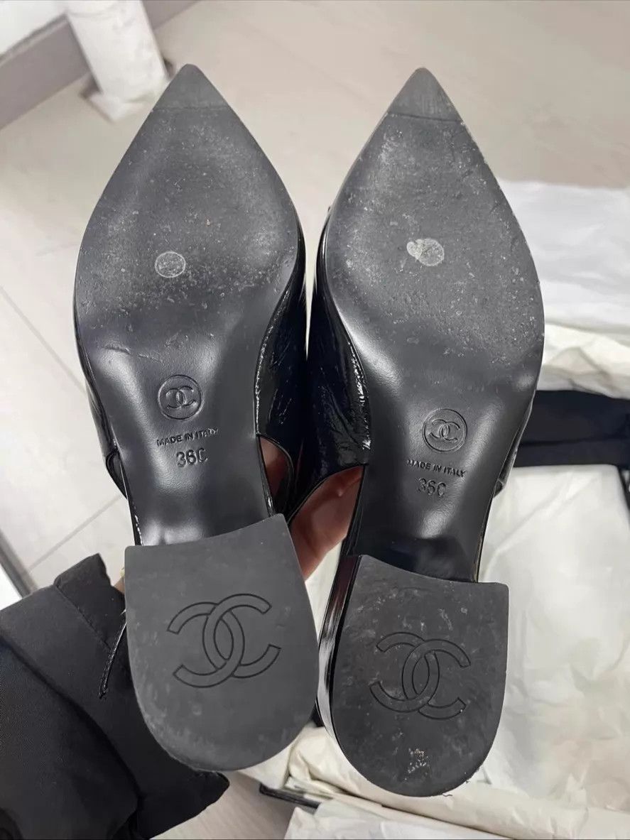 Chanel Chanel Women's Black Sandal Size 36 Size US 5.5 / IT 35.5 - 2 Thumbnail
