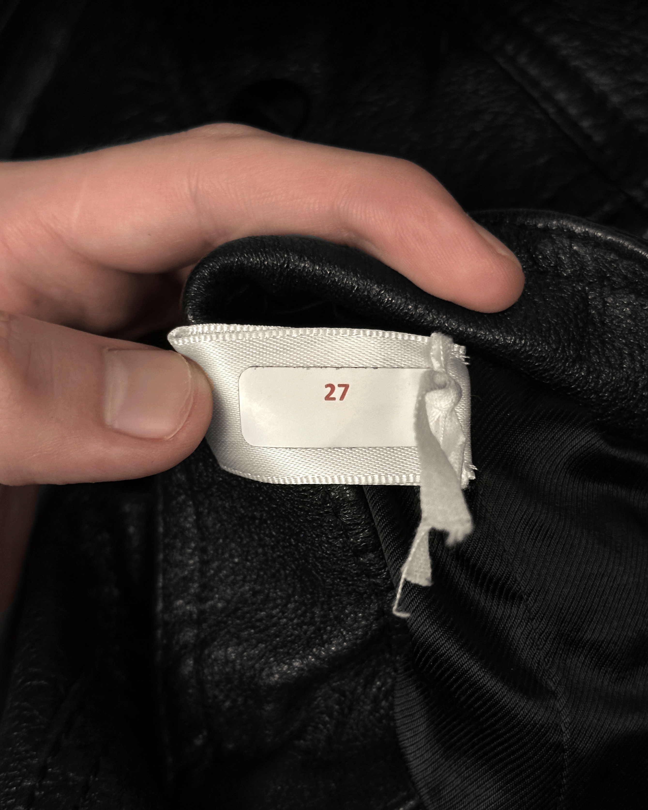 Saint Laurent Paris Saint Laurent Fur Collar Sample Leather Jacket Size US M / EU 48-50 / 2 - 10 Thumbnail