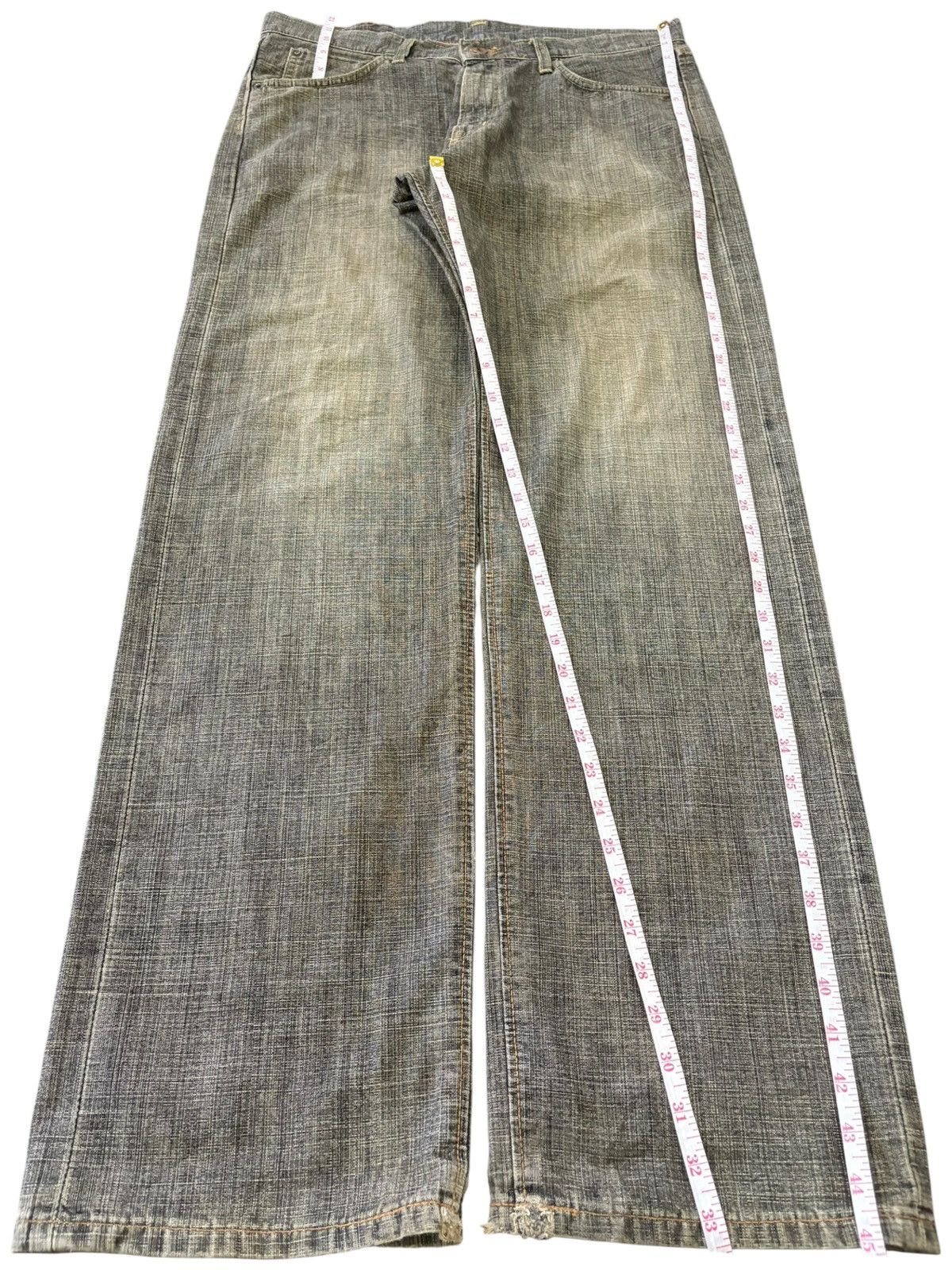 Edwin Vintage Edwin 505zx Selvedge Mud Wash Baggy Jeans Size US 35 - 13 Thumbnail