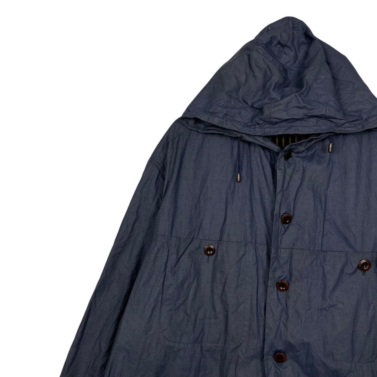 Adolfo Dominguez Adolfo Dominguez Hooded Jacket Size US M / EU 48-50 / 2 - 6 Thumbnail