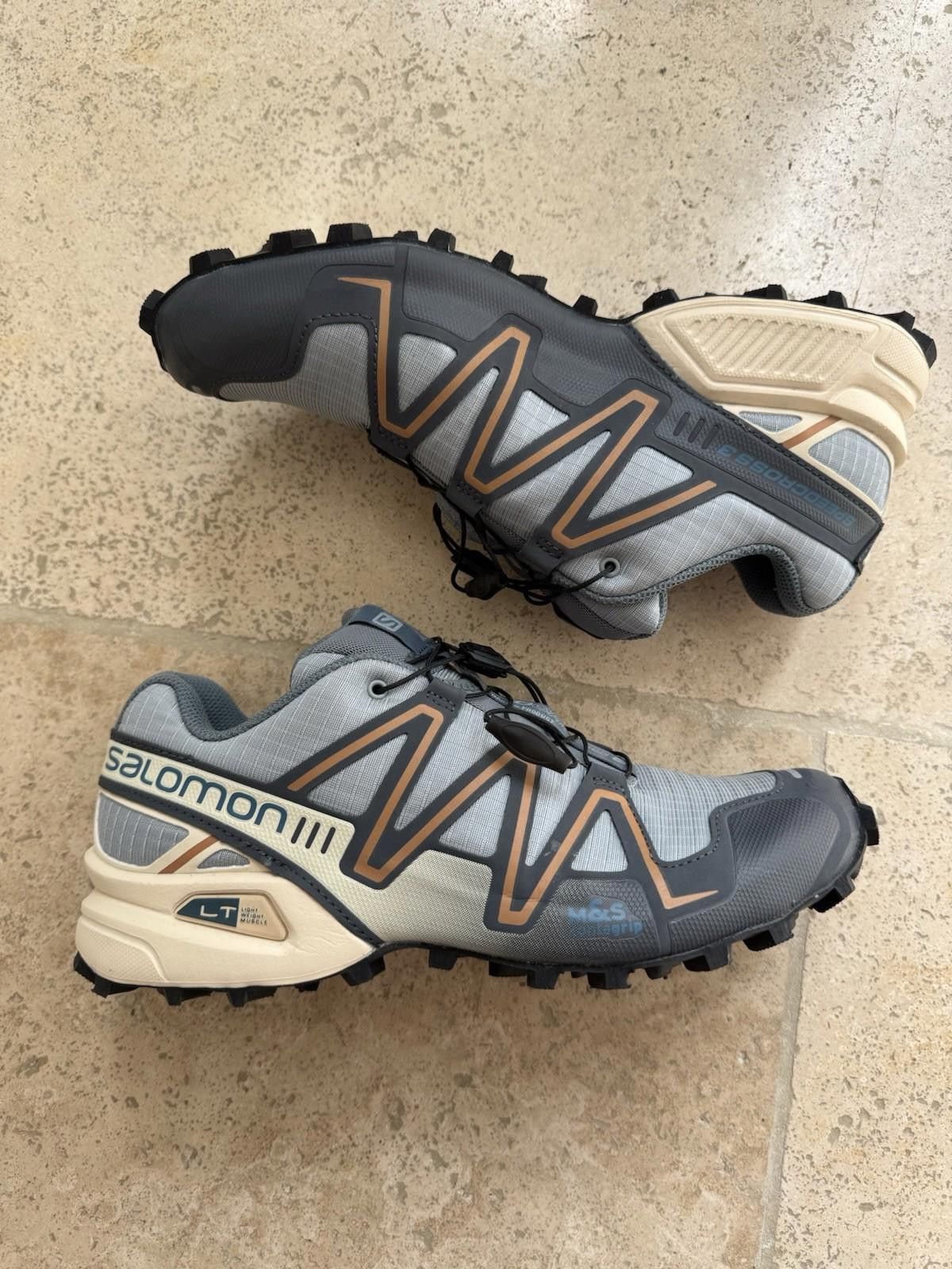 Salomon Salomon Speedcross 3 Quarry Bleached Sand - L41466000 Size US 9 / EU 42 - 1 Thumbnail