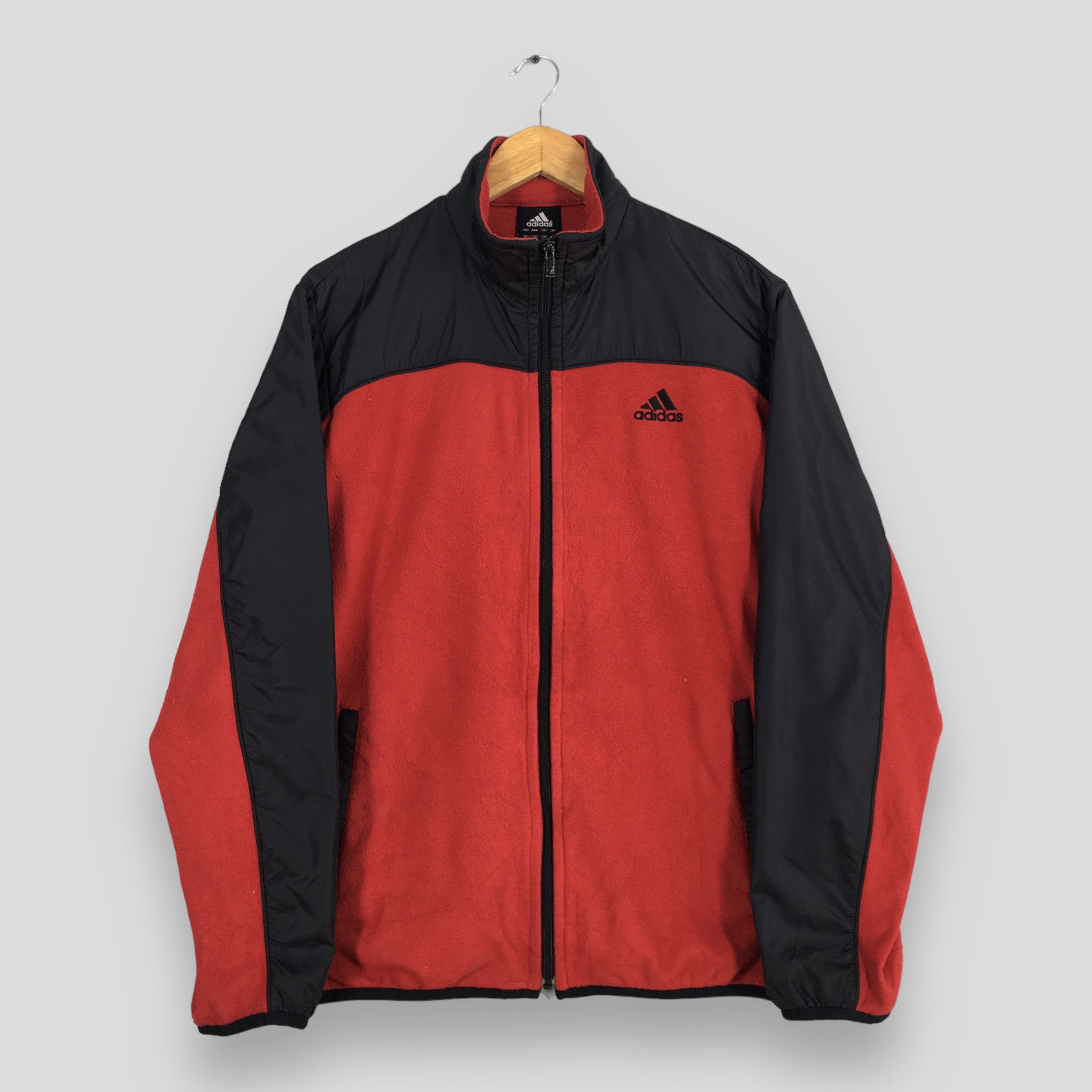 Adidas Vintage Adidas Equipment Fleece Zipper Sweater Large Size US L / EU 52-54 / 3 - 1 Thumbnail