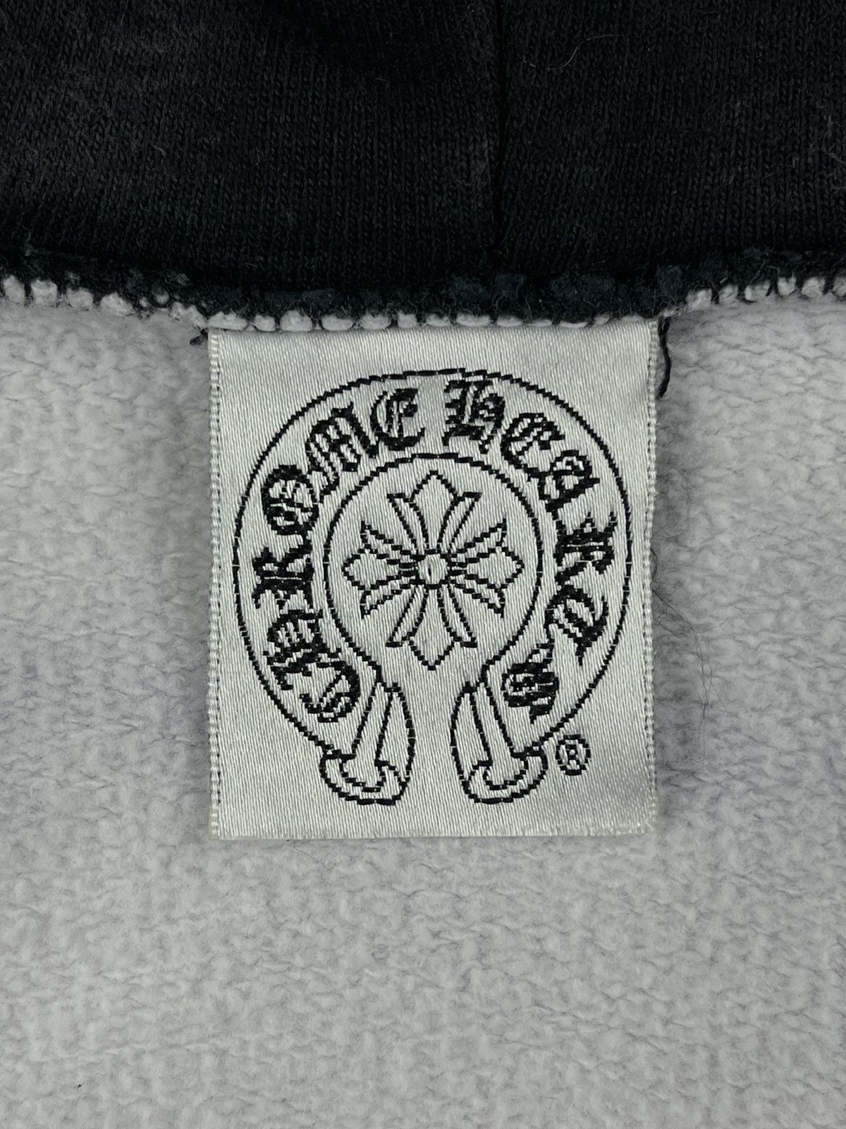 Chrome Hearts Chrome Hearts Vintage Striped Embroidered Logo Zip Up Hoodie Size XS / US 0-2 / IT 36-38 - 9 Thumbnail