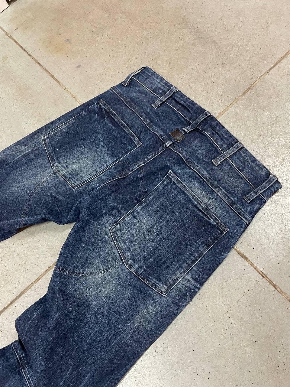 G-Star G Star Raw 3D Super Slim Jeans Biker Knee Size US 32 / EU 48 - 4 Thumbnail