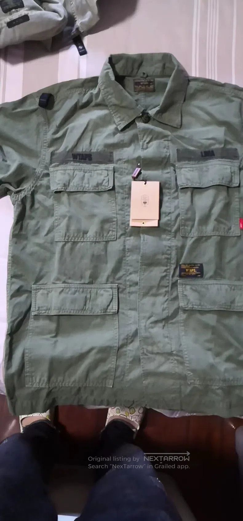 Wtaps Wtaps Green four-pocket coat Size US L / EU 52-54 / 3 - 1 Thumbnail