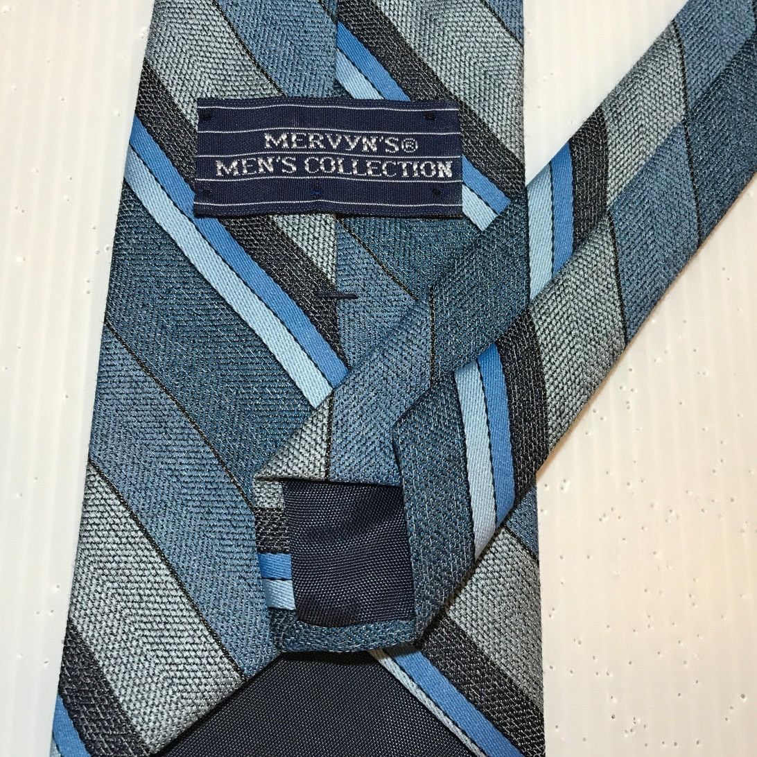 Other Mervyn’s Men’s Collection Vintage Striped Classic Necktie Size ONE SIZE - 4 Thumbnail