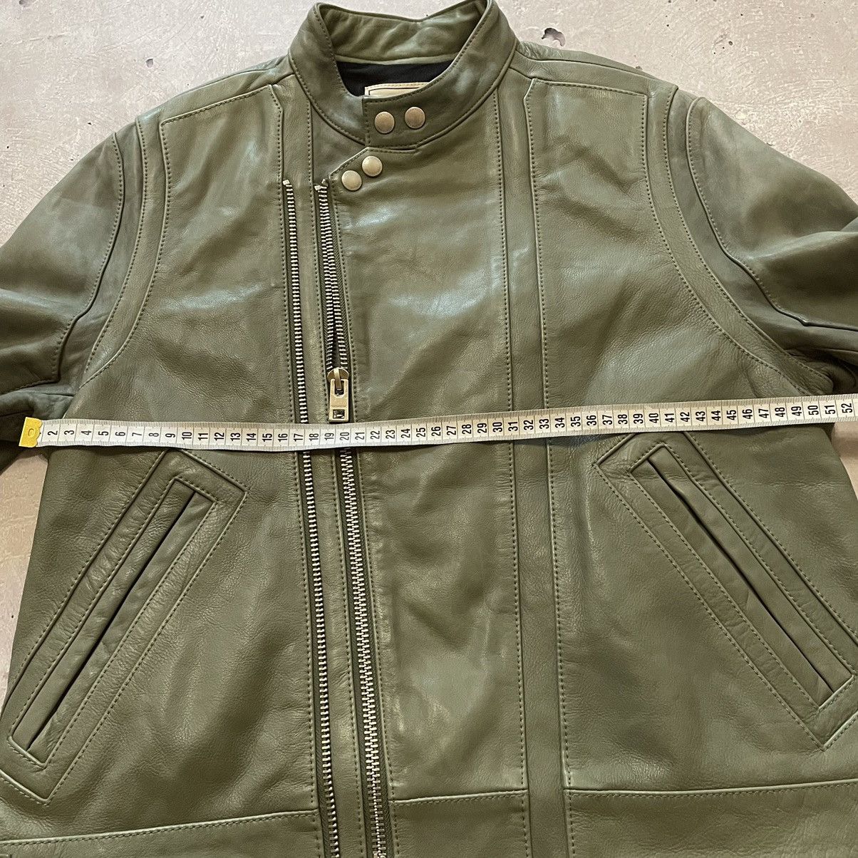 Zadig & Voltaire Zadig Voltaire Women Leatcher Biker Jacket Green Size L Size L / US 10 / IT 46 - 8 Thumbnail