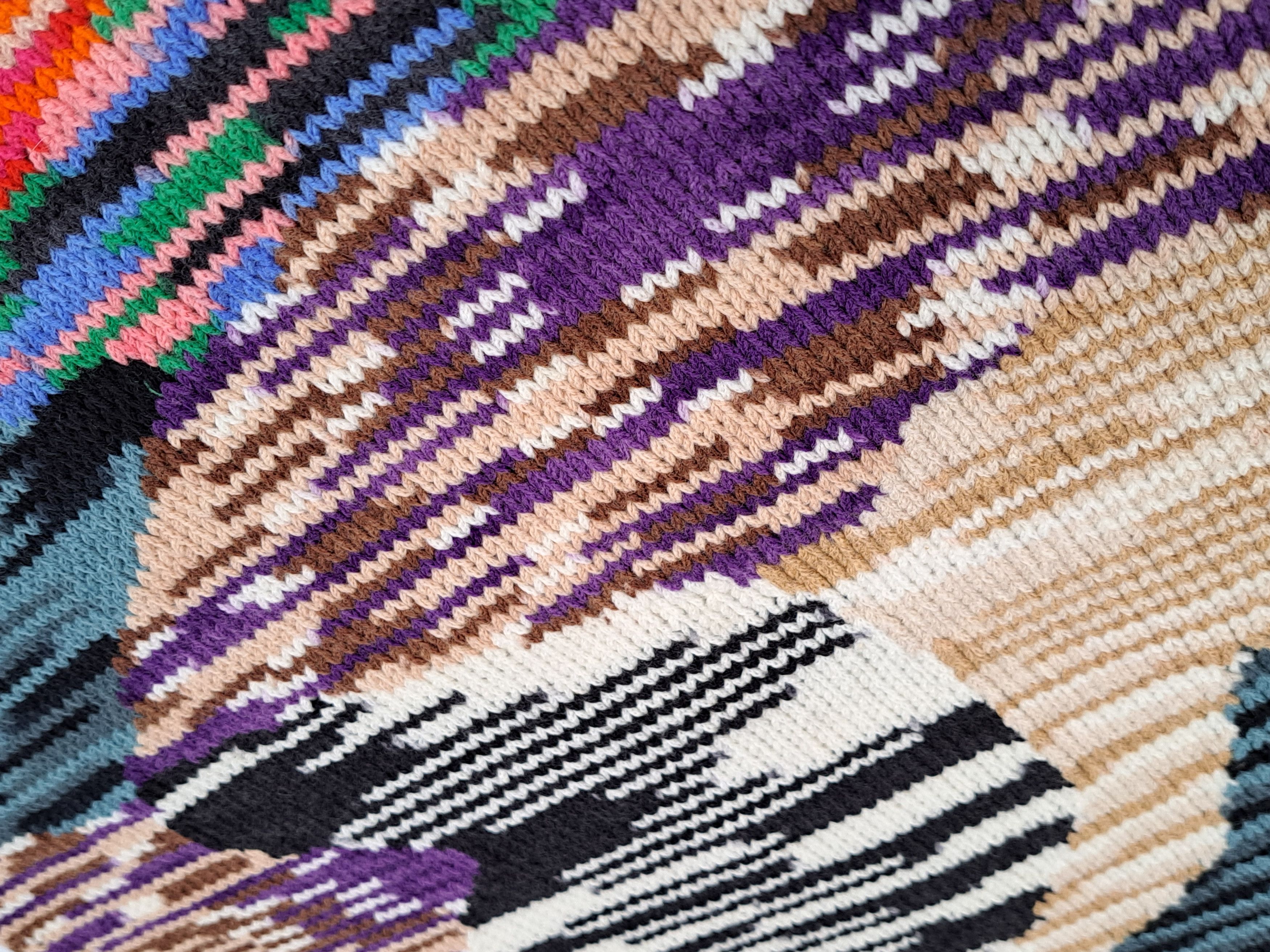 Missoni MISSONI abstract pattern wool knit sweater. Size 38 Size M / US 6-8 / IT 42-44 - 8 Thumbnail